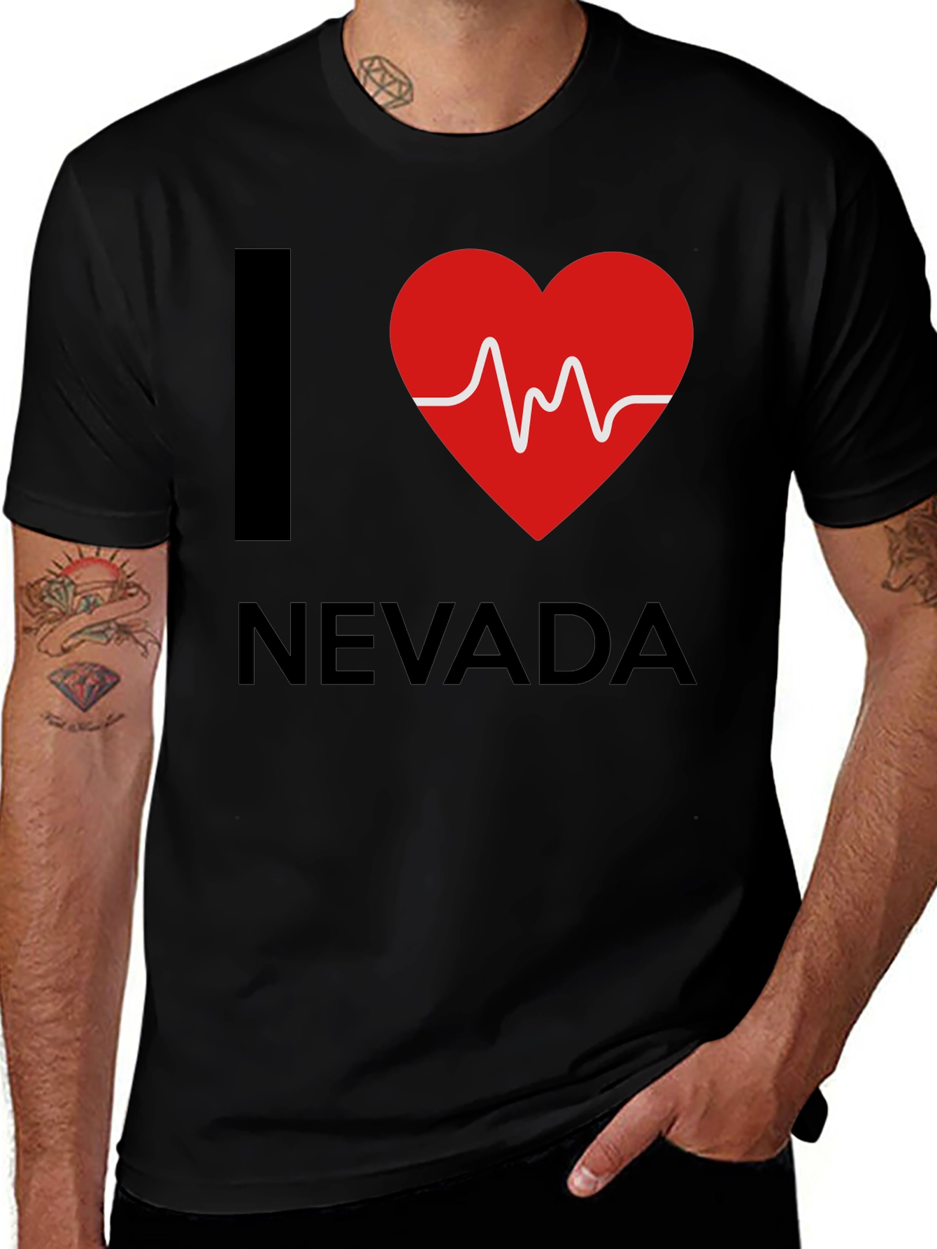 I Heart Nevada Graphic T-Shirt