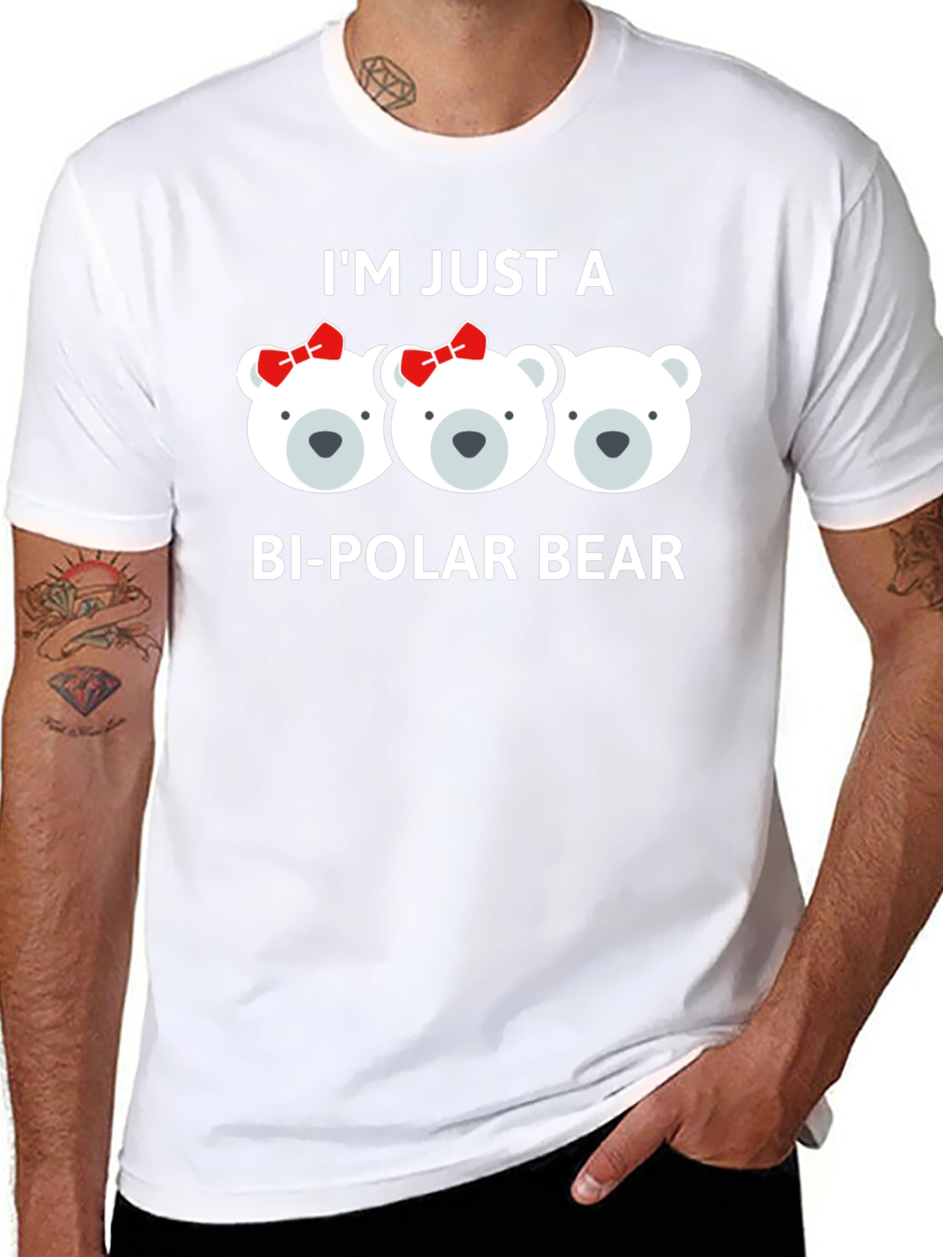 Bi-Polar Bear Graphic Tee