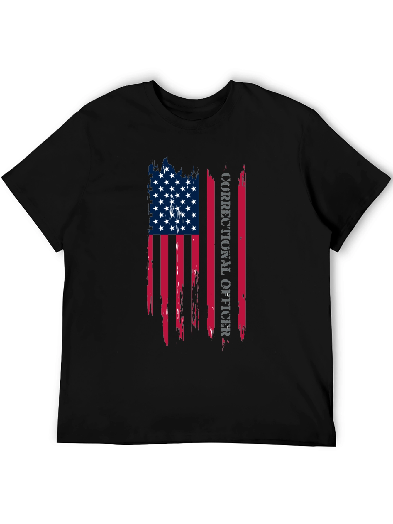 Correctional Officer US Flag T-Shirt