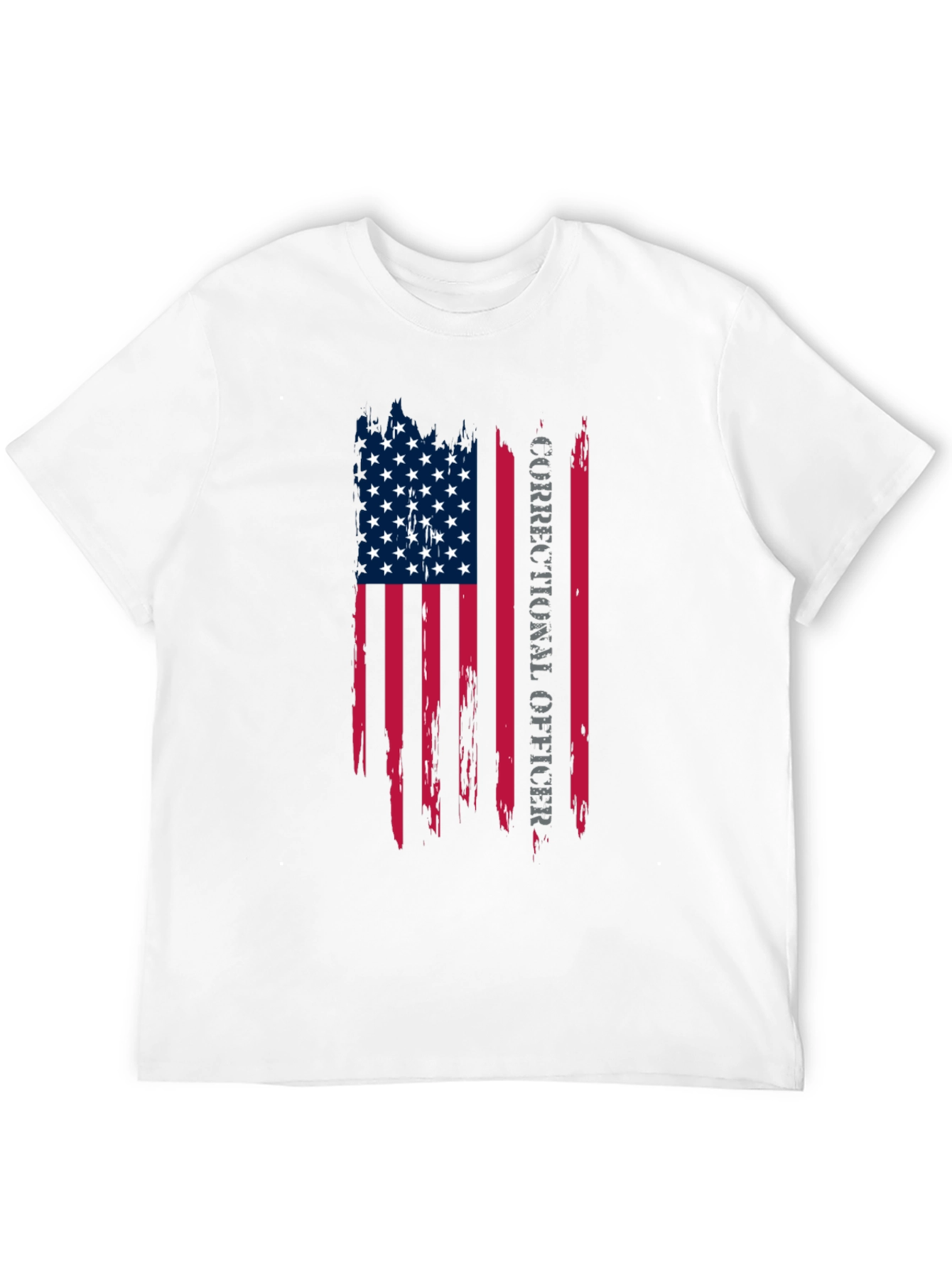 Correctional Officer US Flag T-Shirt
