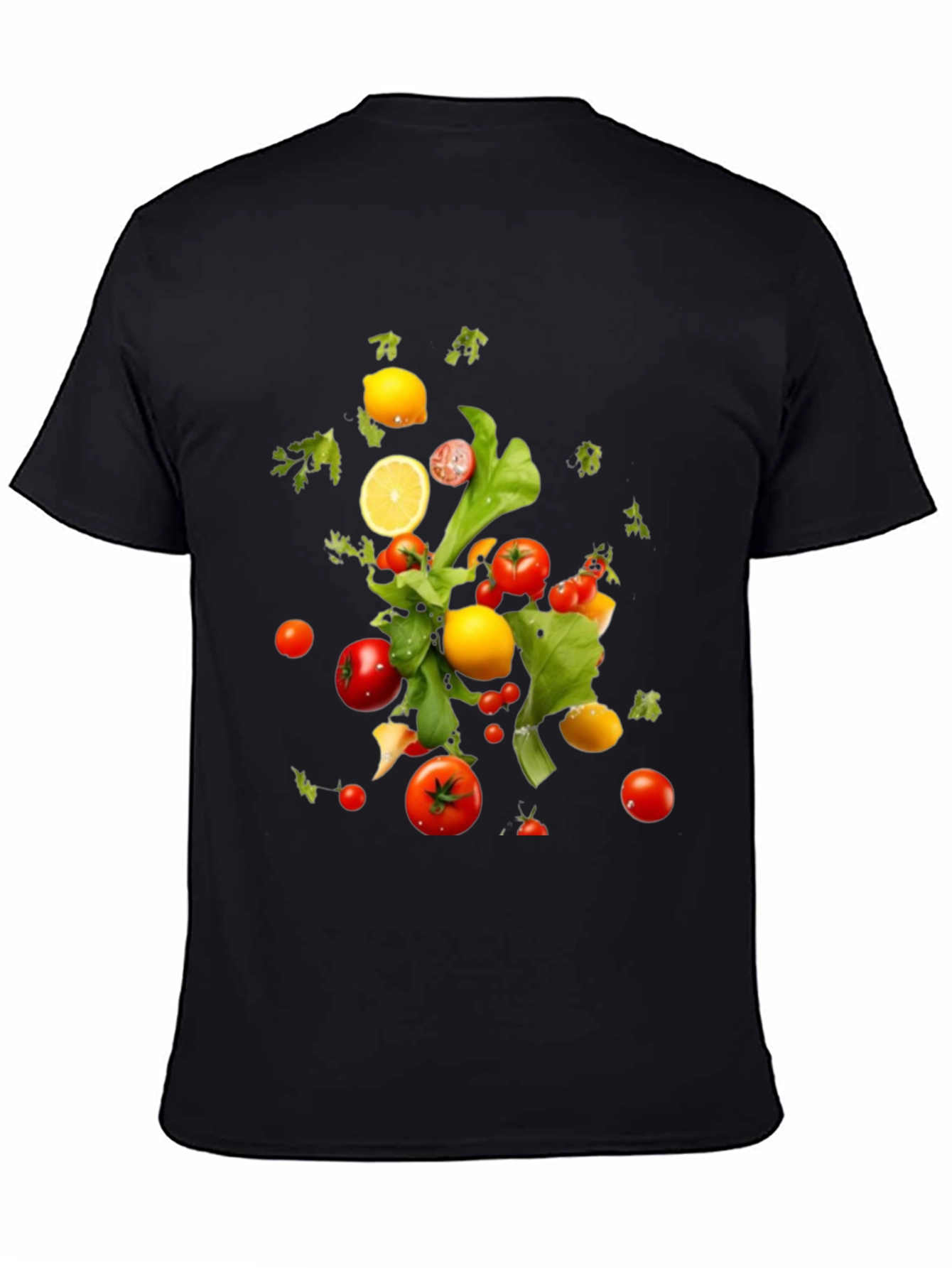 Fresh Veggie T-Shirt - Black