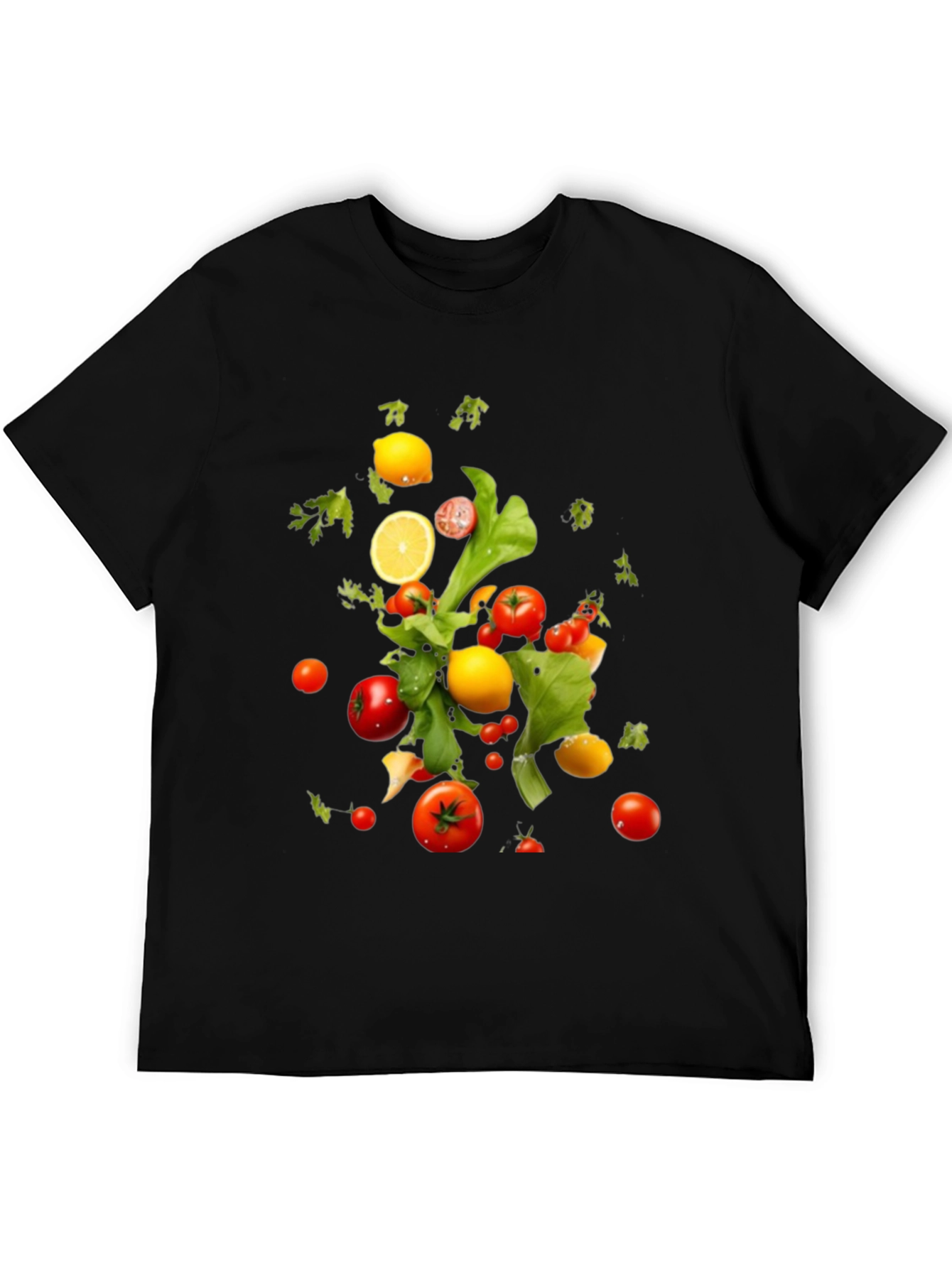 Fresh Veggie T-Shirt - Black