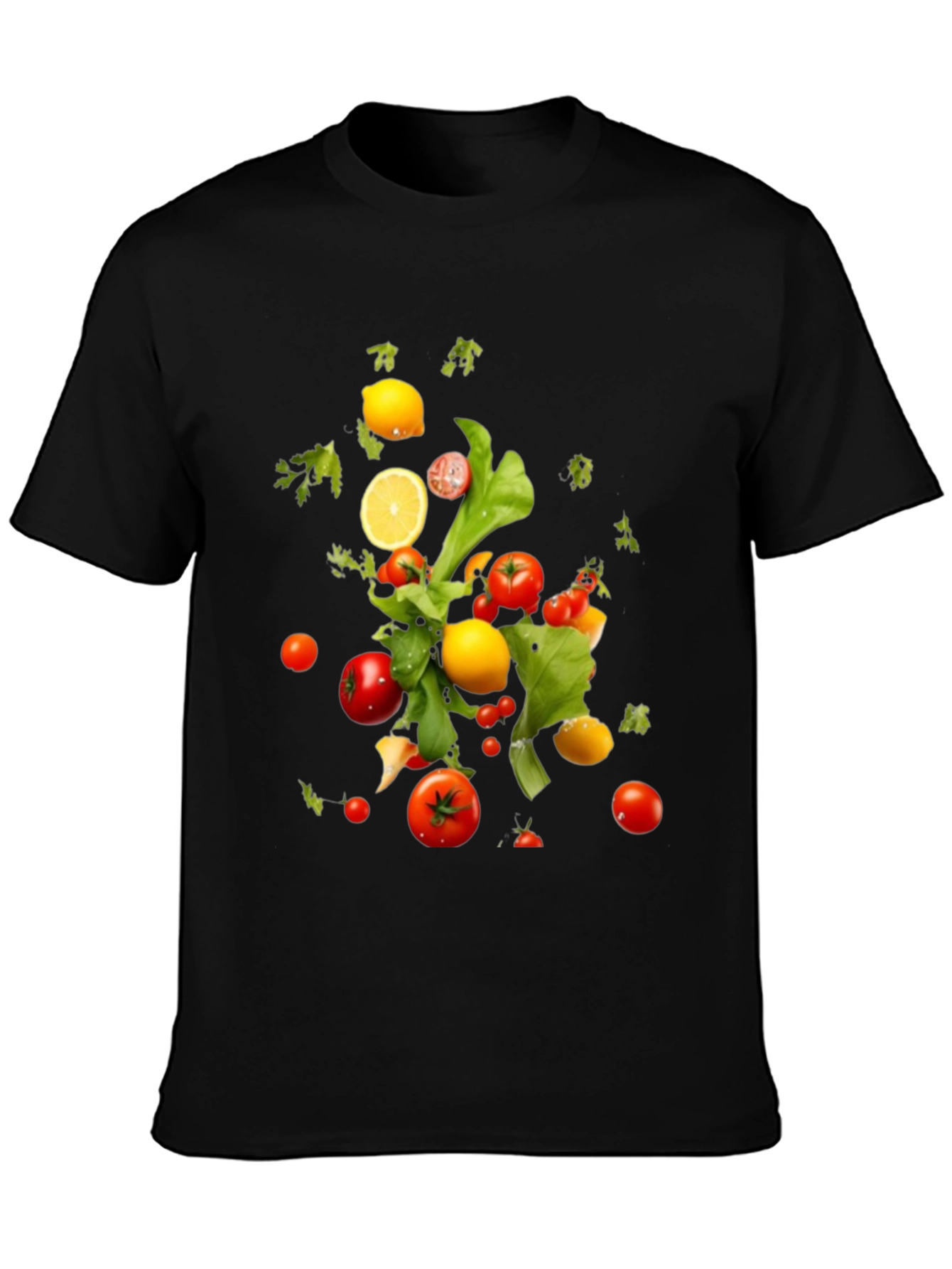 Fresh Veggie T-Shirt - Black