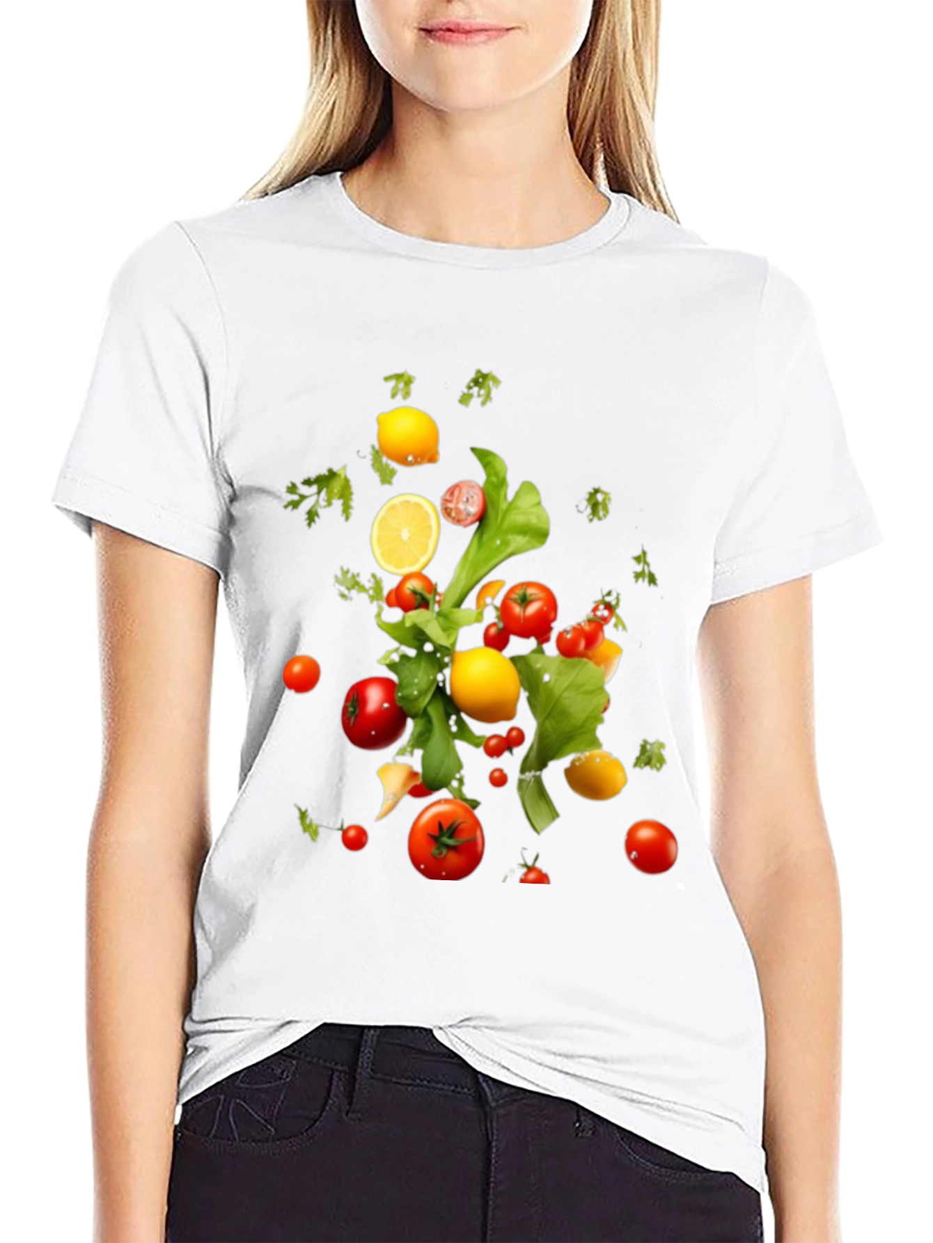 Fresh Veggie T-Shirt - Black