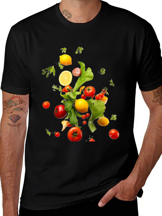 Fresh Veggie T-Shirt - Black