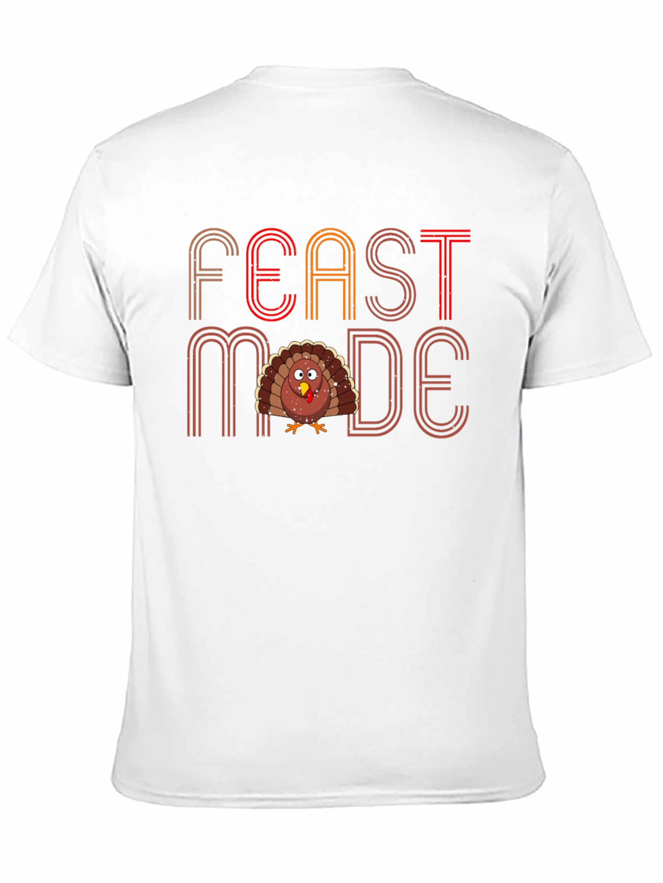 Feast Mode Turkey T-Shirt Thanksgiving Holiday Tee