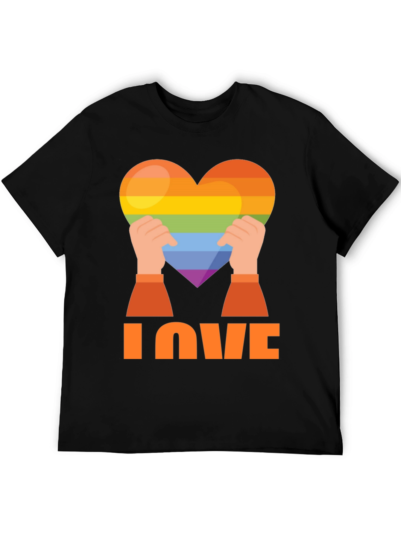LGBTQ+ Pride Love Graphic Tee