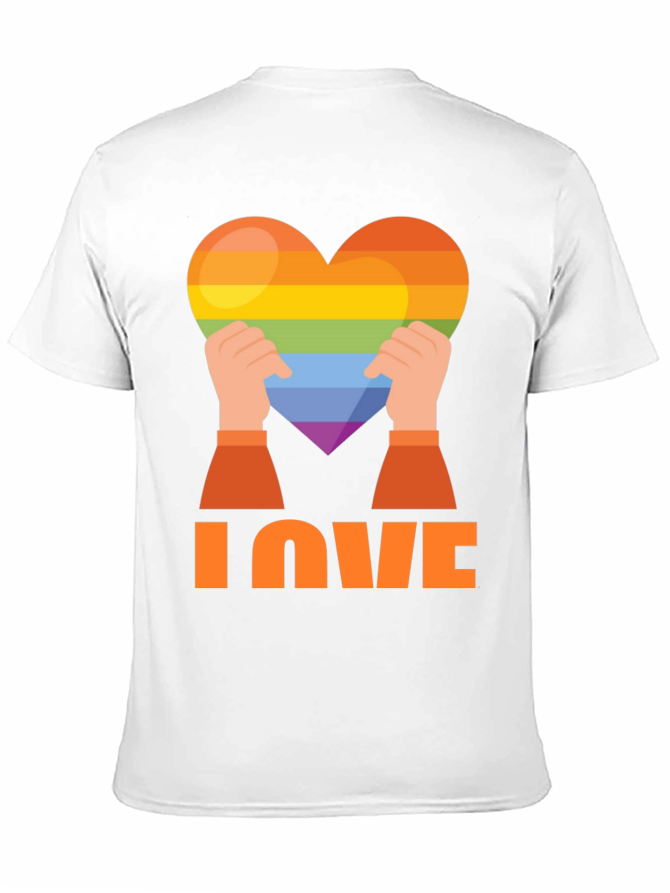 LGBTQ+ Pride Love Graphic Tee