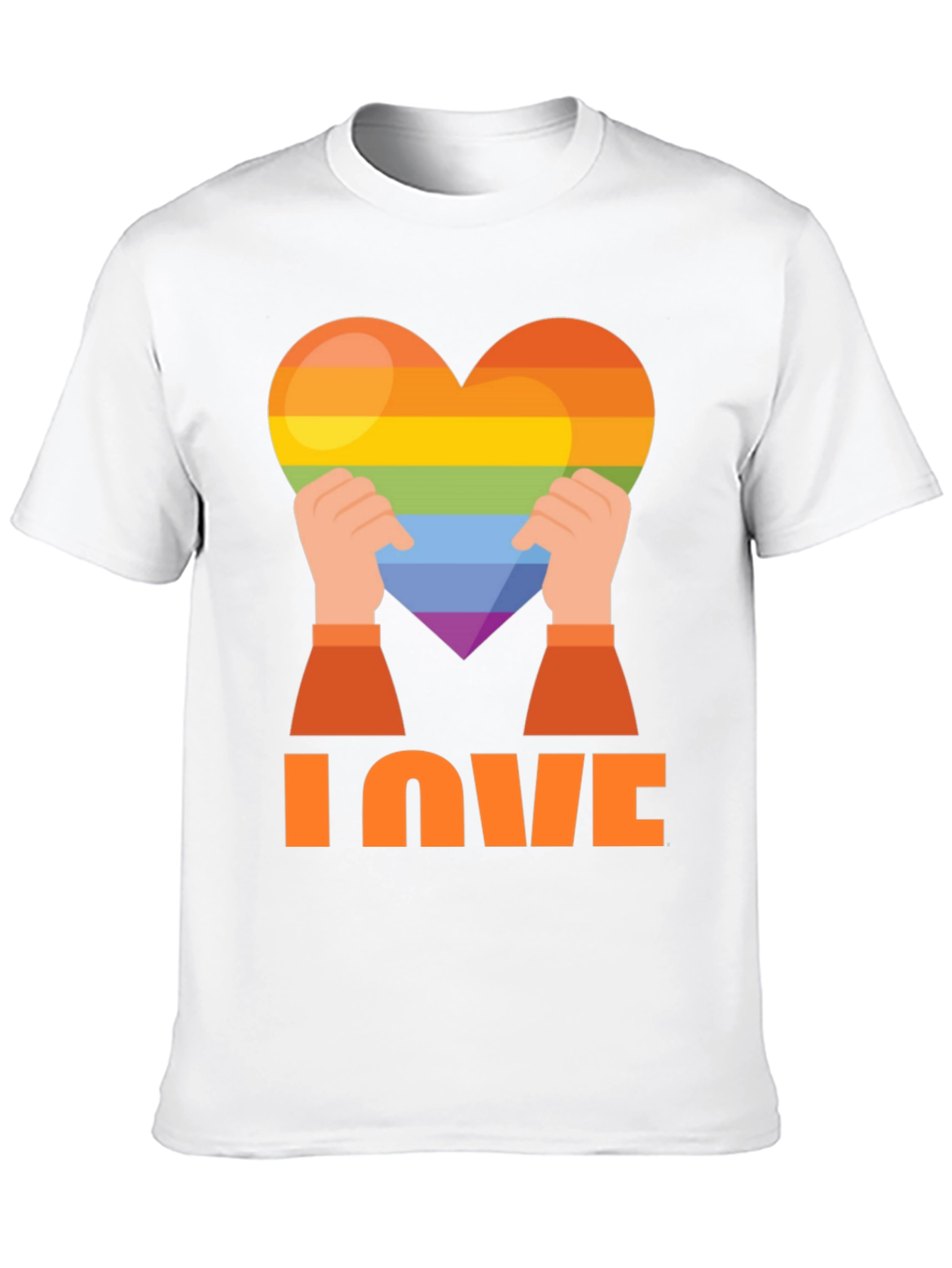 LGBTQ+ Pride Love Graphic Tee