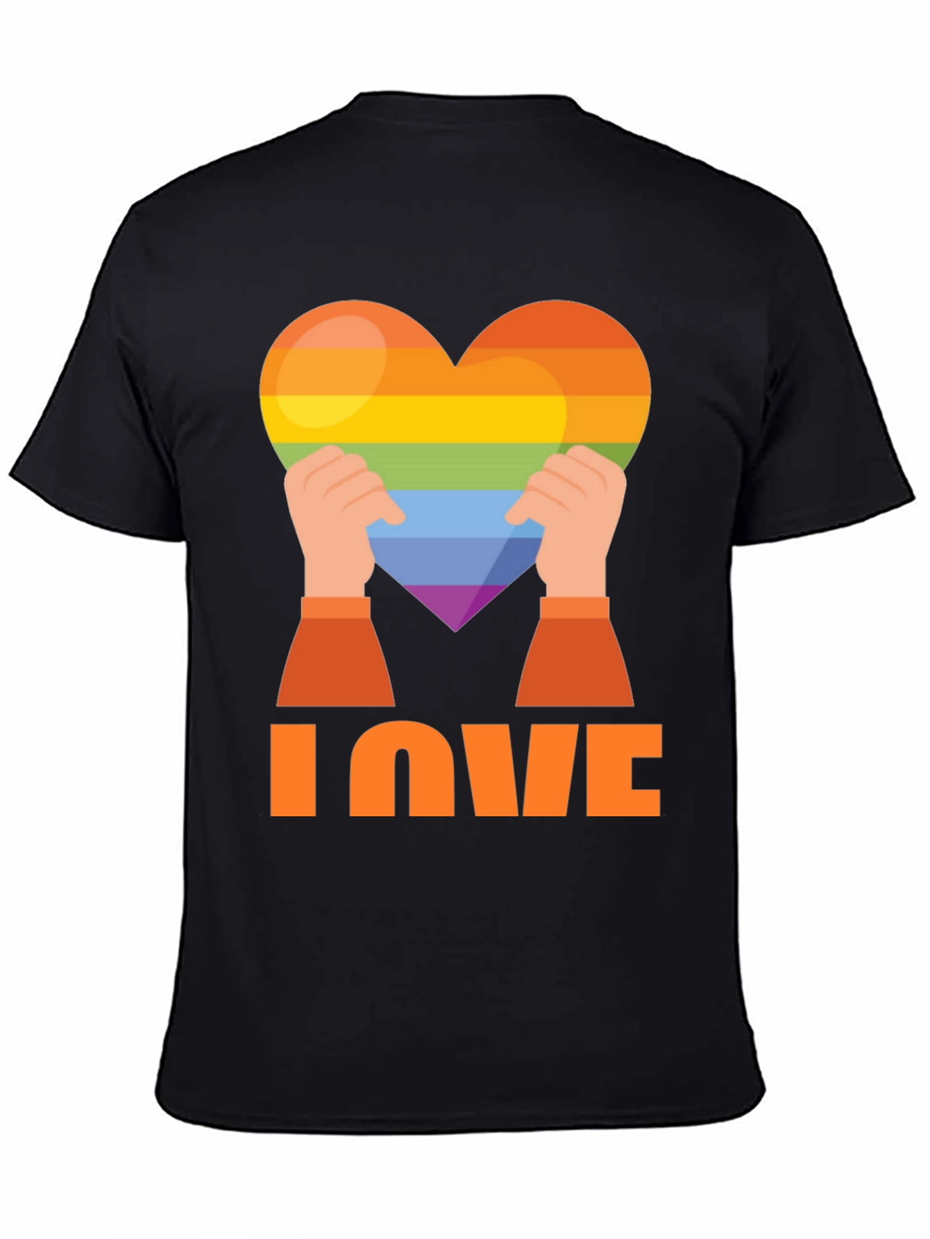 LGBTQ+ Pride Love Graphic Tee