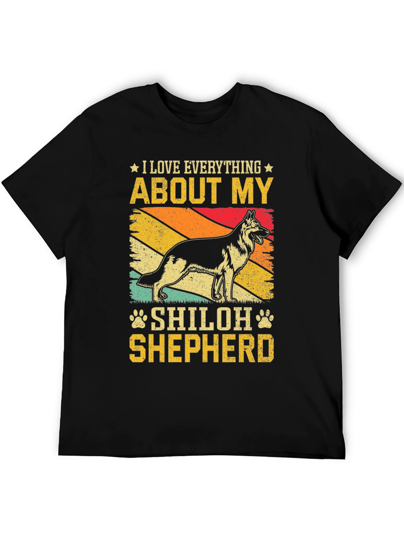 I Love My Shiloh Shepherd T-Shirt Dog Owner Gift