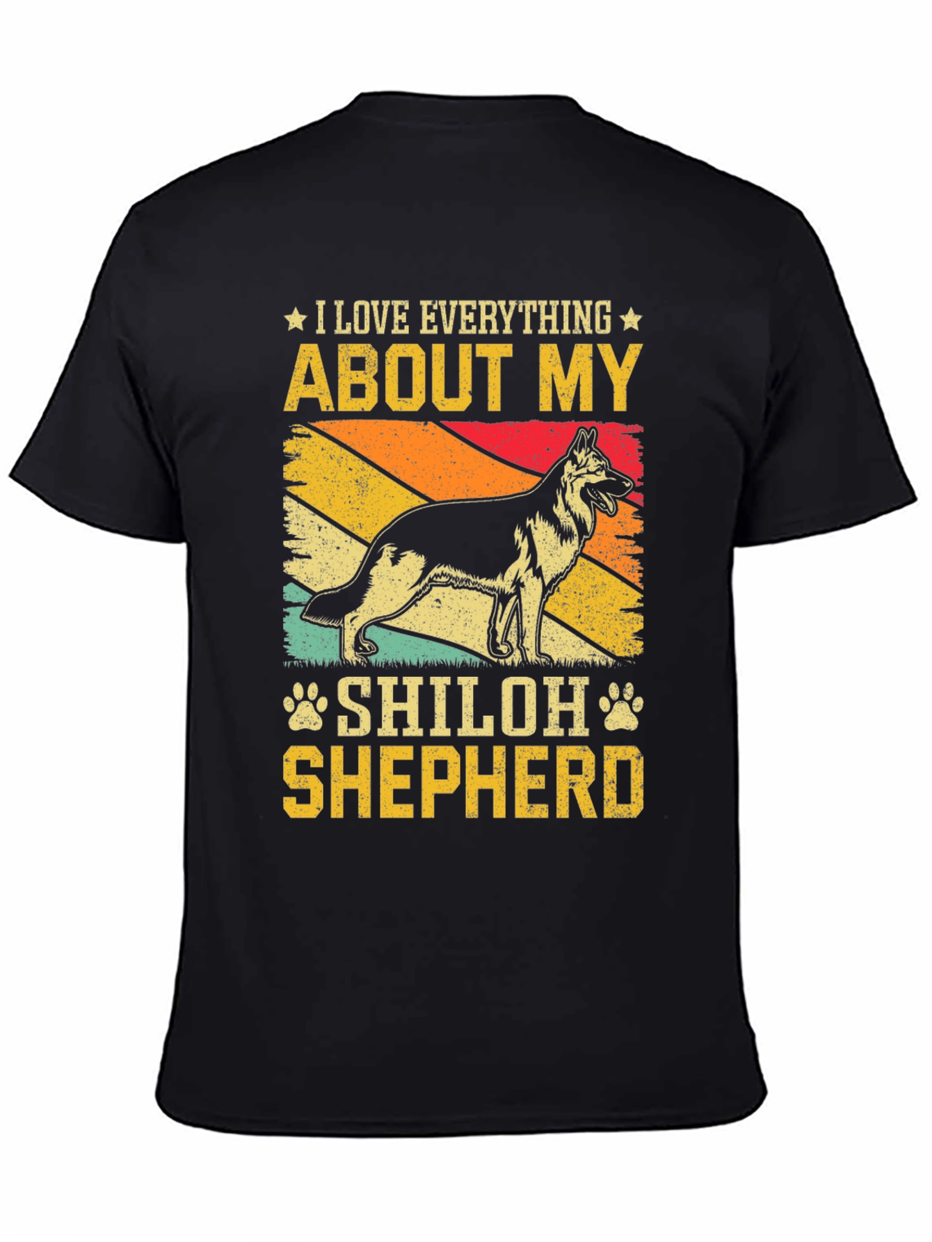 I Love My Shiloh Shepherd T-Shirt Dog Owner Gift