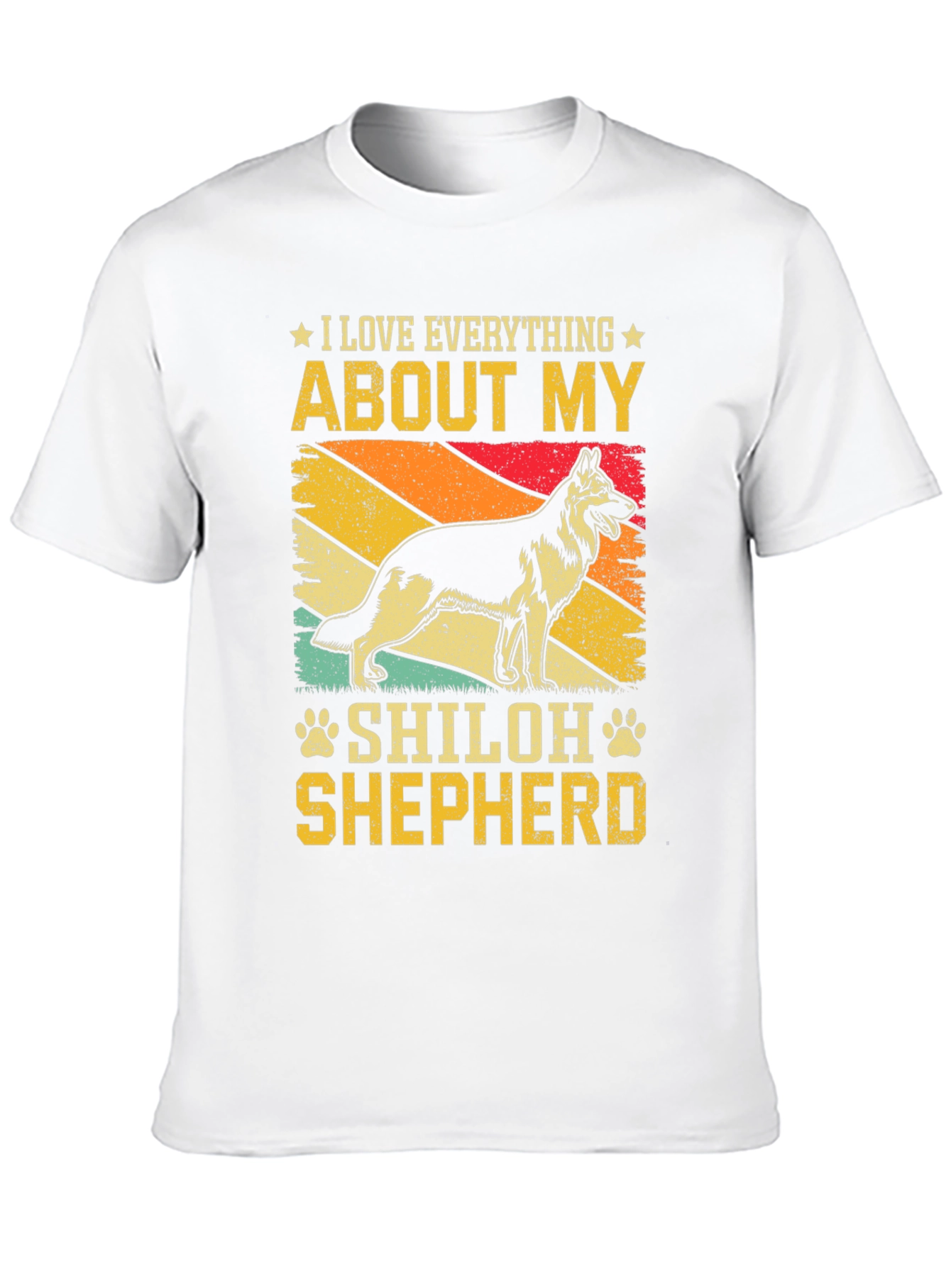 I Love My Shiloh Shepherd T-Shirt Dog Owner Gift