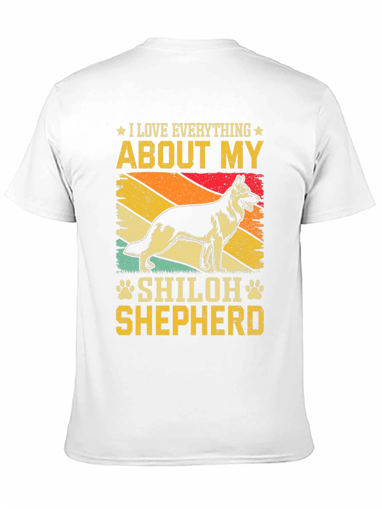 I Love My Shiloh Shepherd T-Shirt Dog Owner Gift