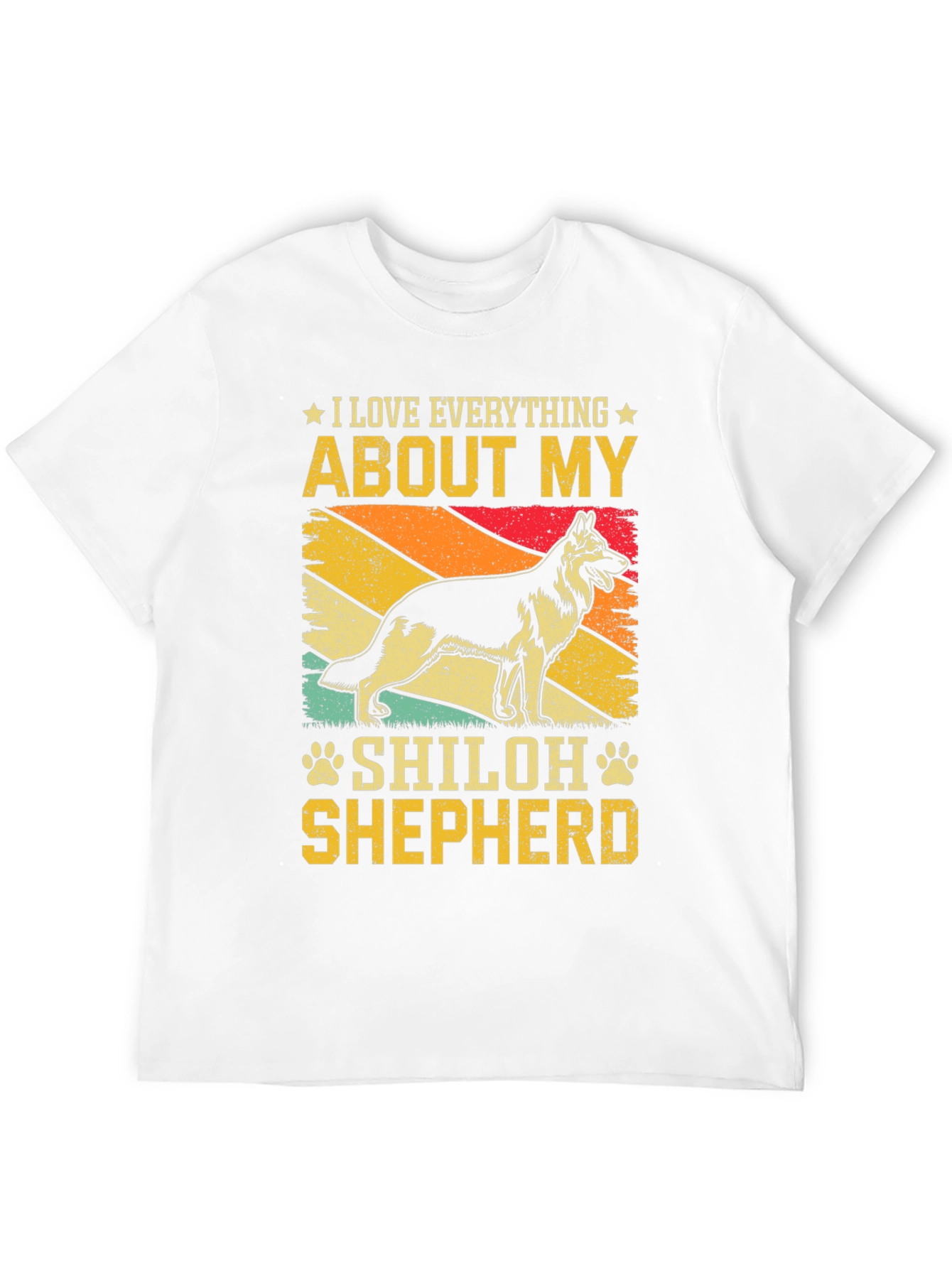 I Love My Shiloh Shepherd T-Shirt Dog Owner Gift