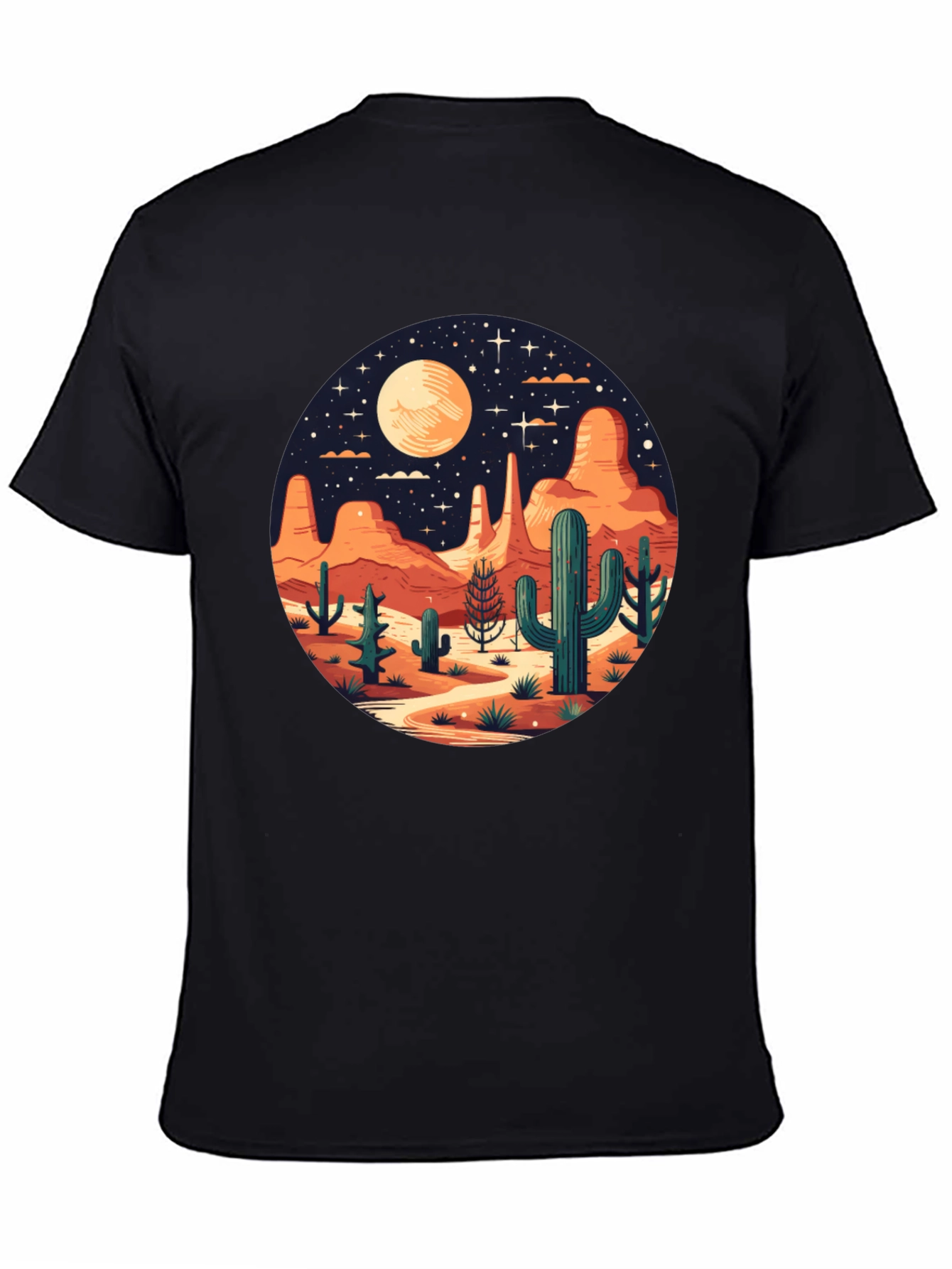 Desert Landscape Graphic T-Shirt