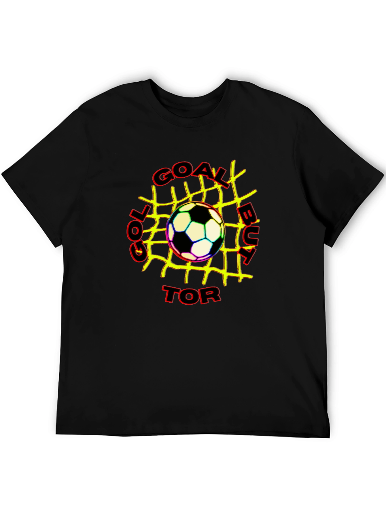 Goal T-Shirt: Soccer Ball Graphic Tee