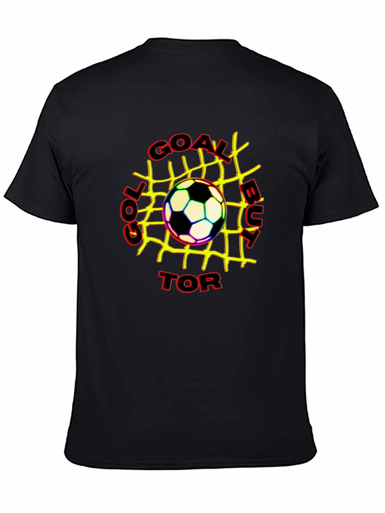 Goal T-Shirt: Soccer Ball Graphic Tee