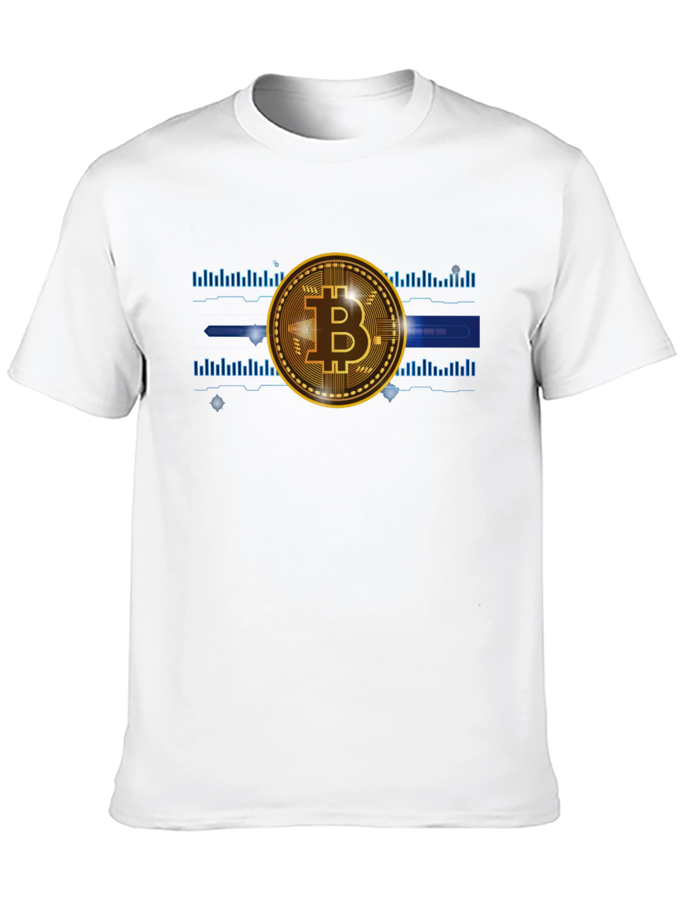 Bitcoin Crypto Tee - Black Graphic T-Shirt