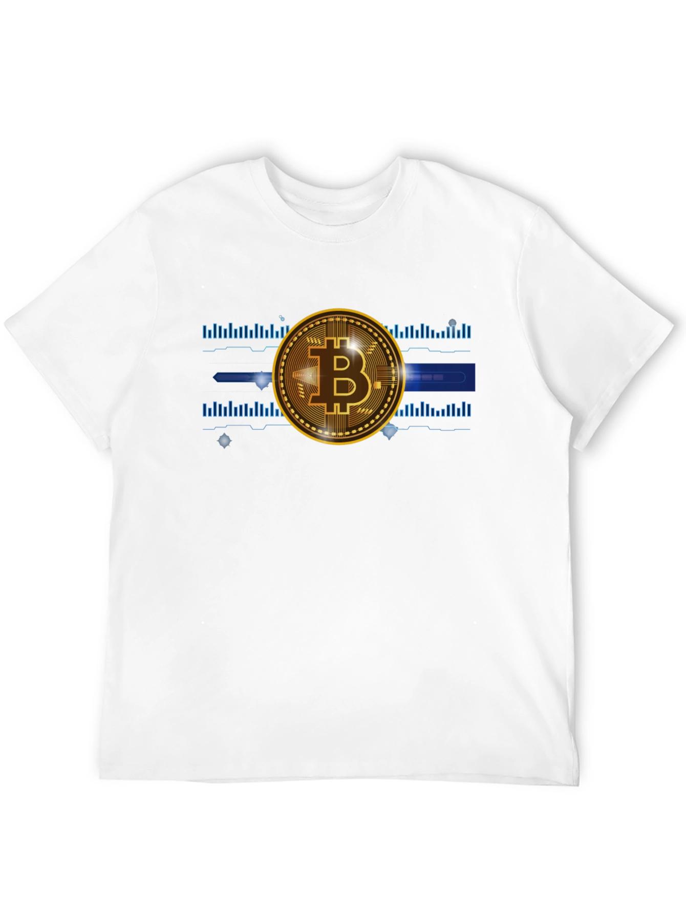 Bitcoin Crypto Tee - Black Graphic T-Shirt