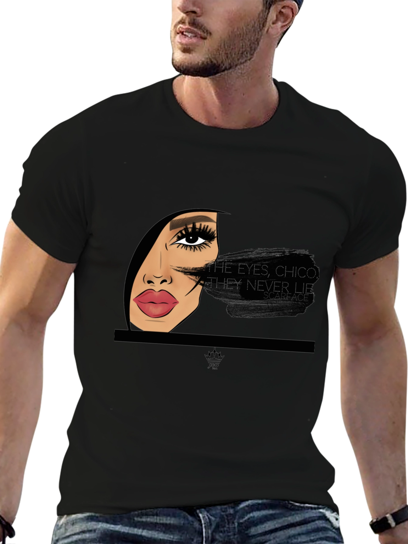 Scarface Eyes Chico Graphic Tee