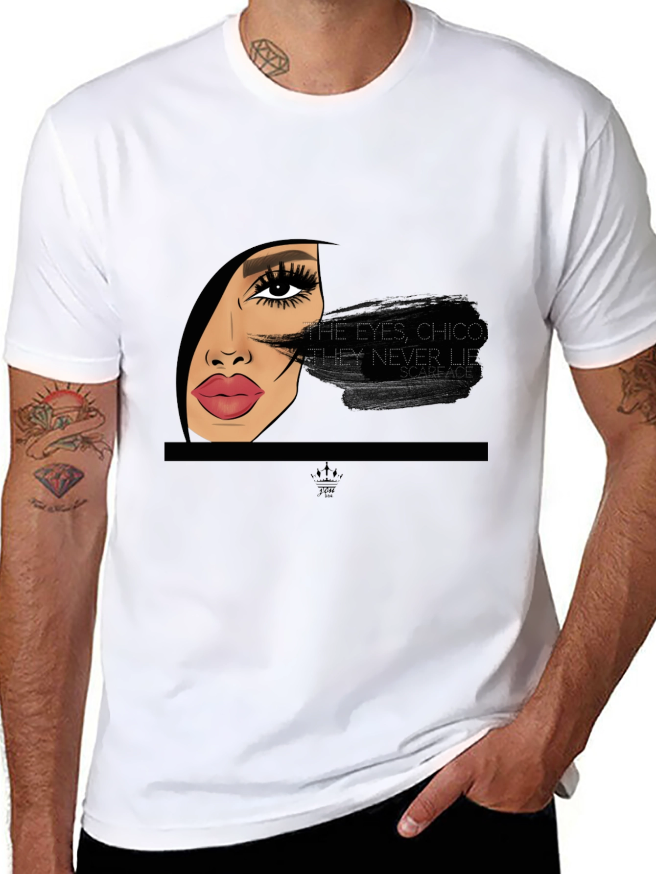 Scarface Eyes Chico Graphic Tee