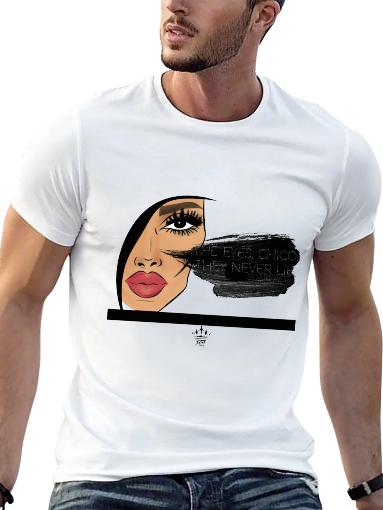 Scarface Eyes Chico Graphic Tee