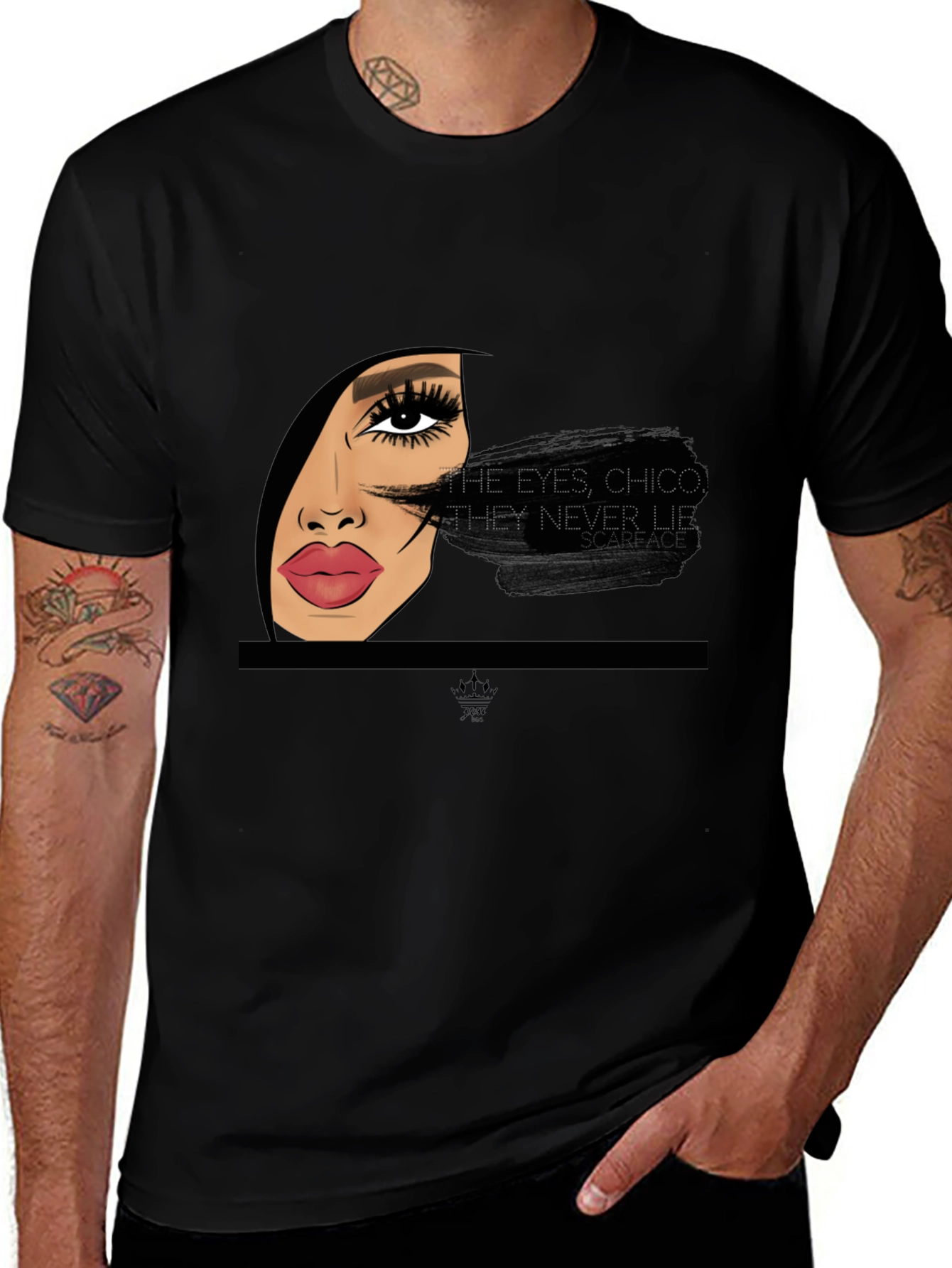 Scarface Eyes Chico Graphic Tee