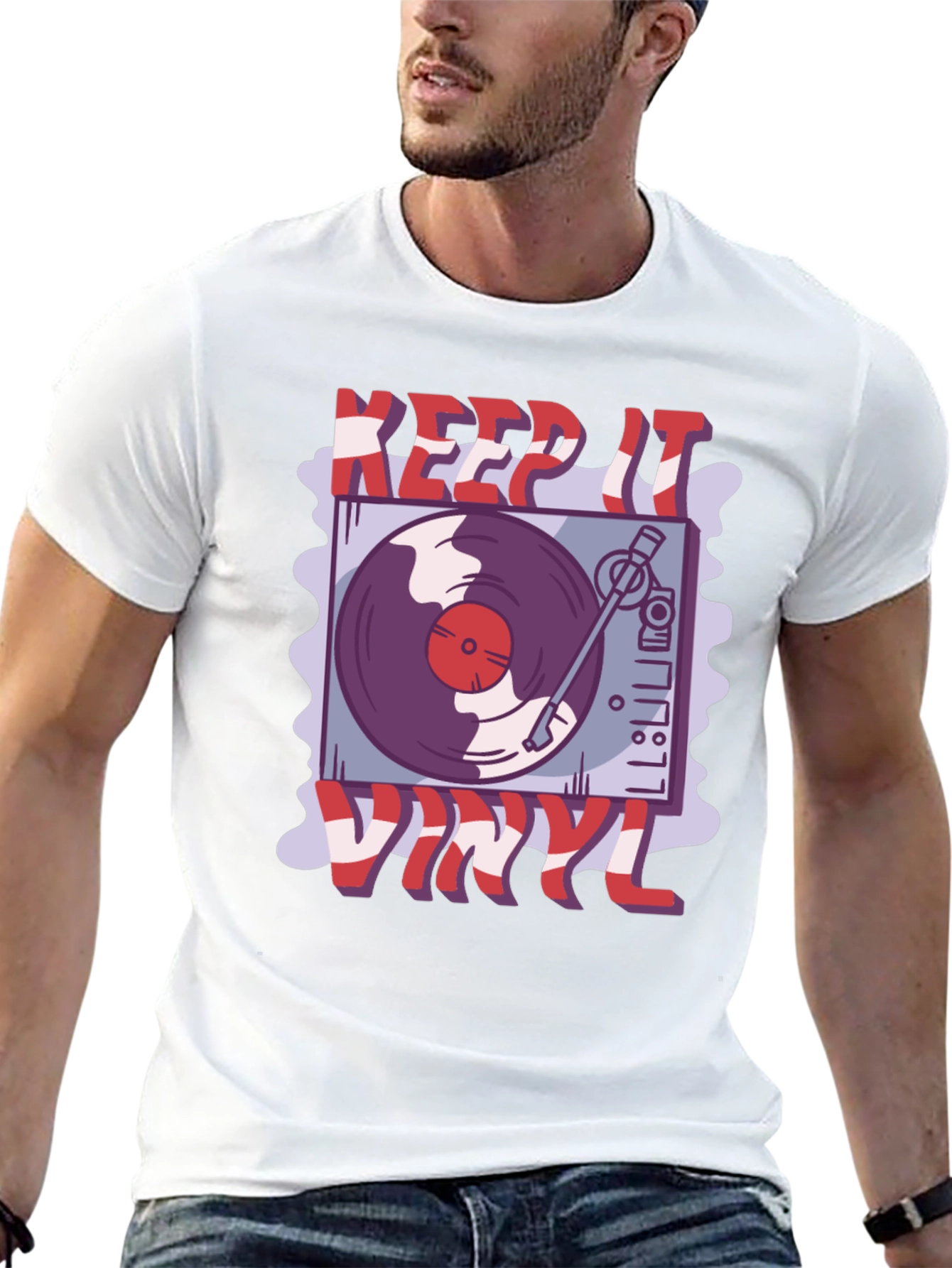 Keep It Vinyl Graphic Tee