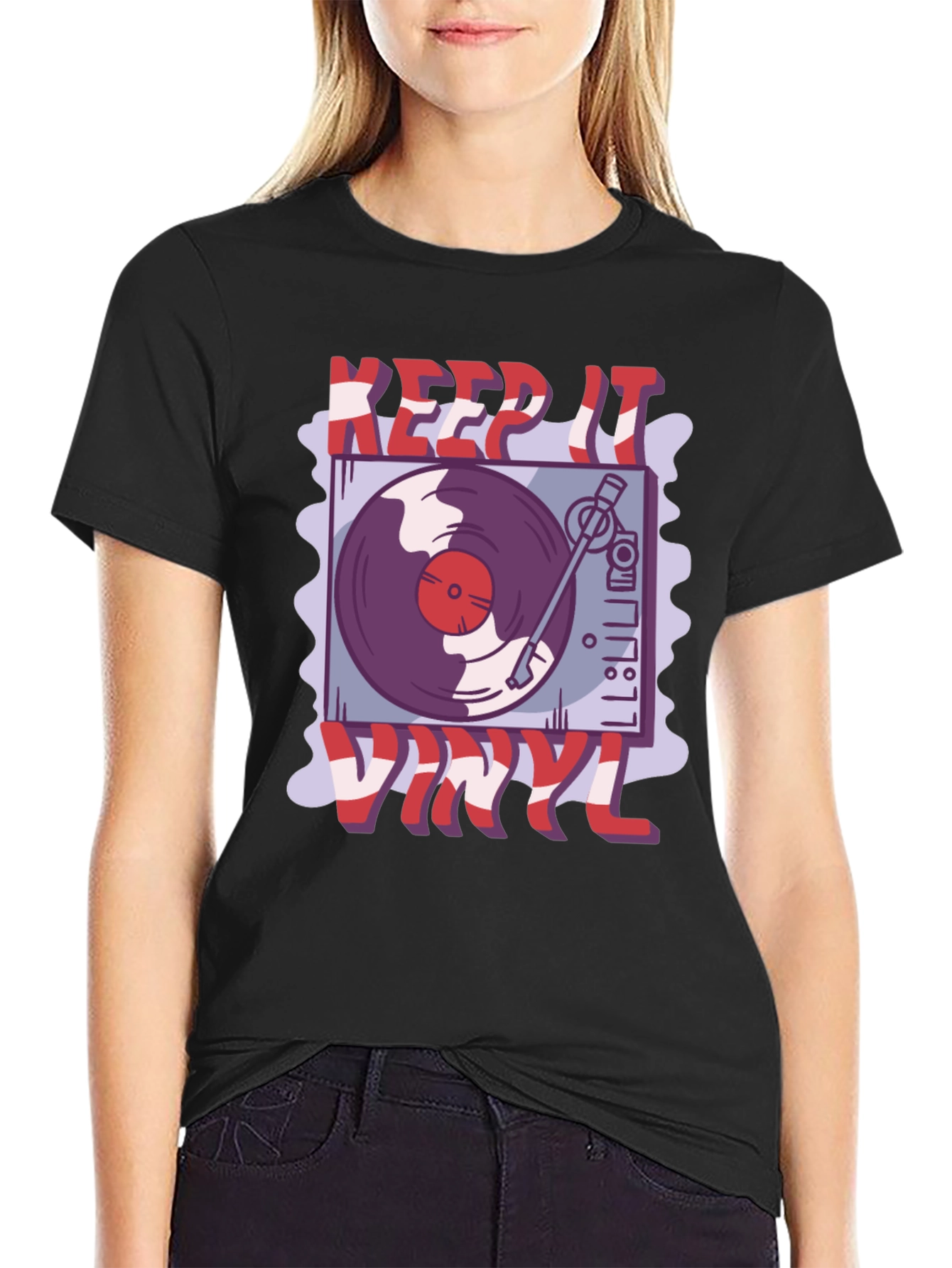 Keep It Vinyl Graphic Tee