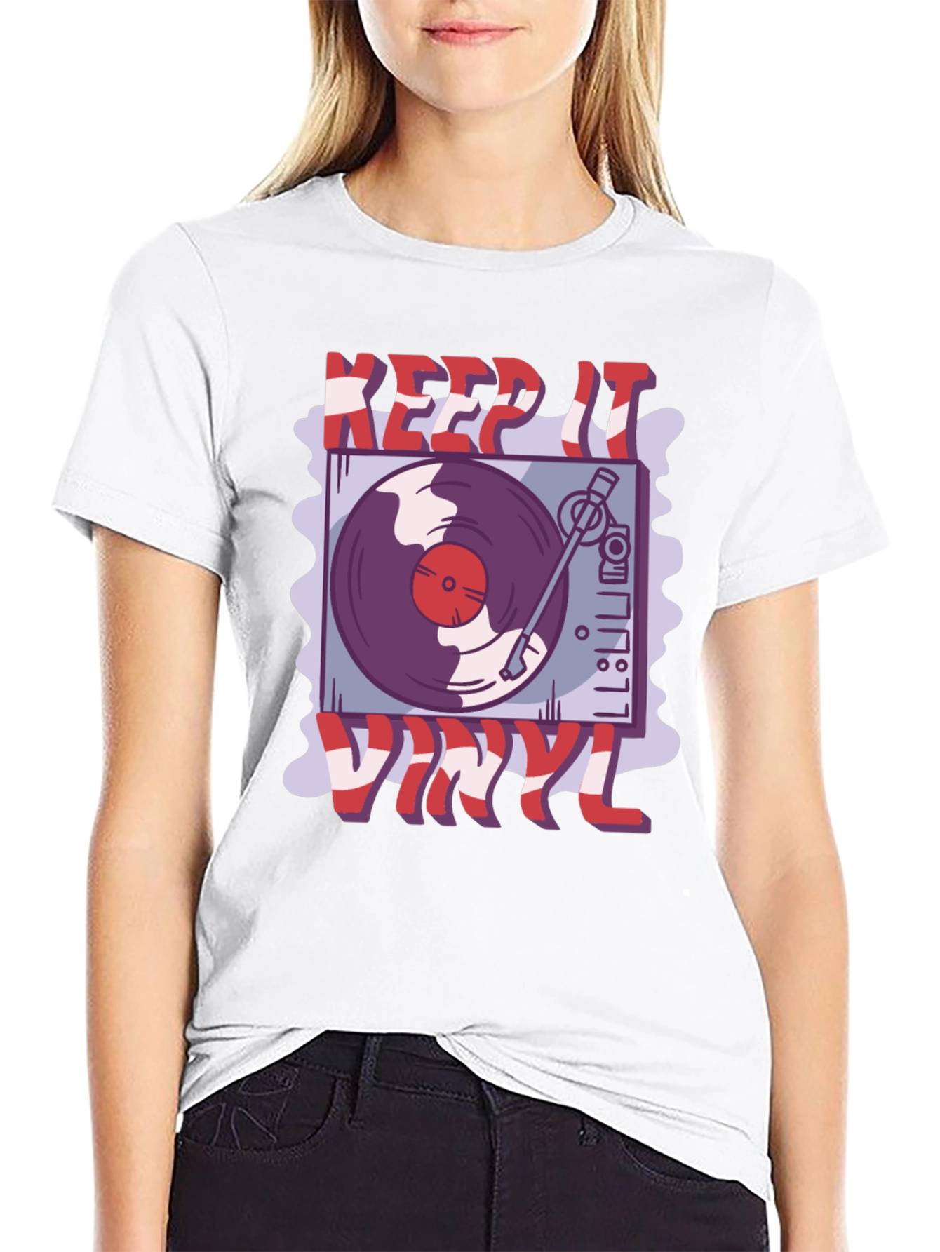 Keep It Vinyl Graphic Tee