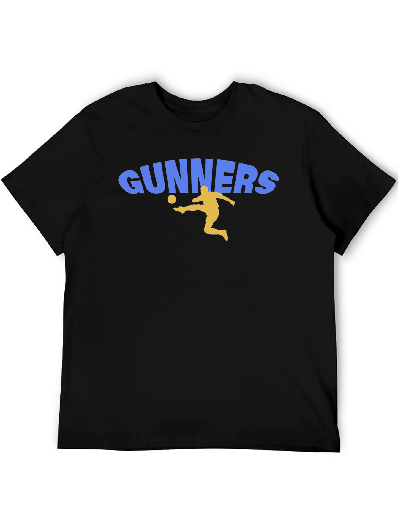 Gunners Soccer Fan T-Shirt - Black