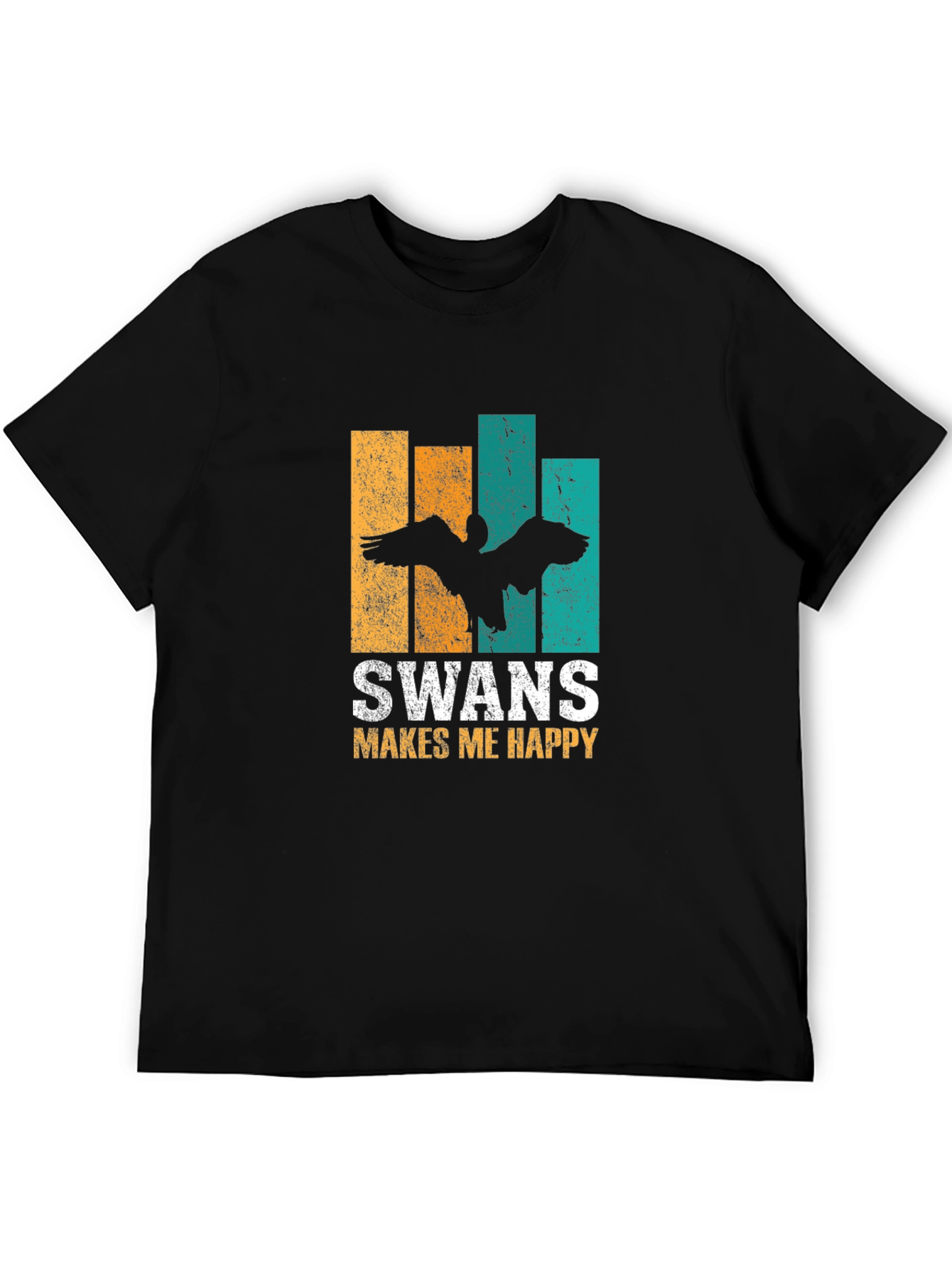 Swans Make Me Happy Graphic Tee