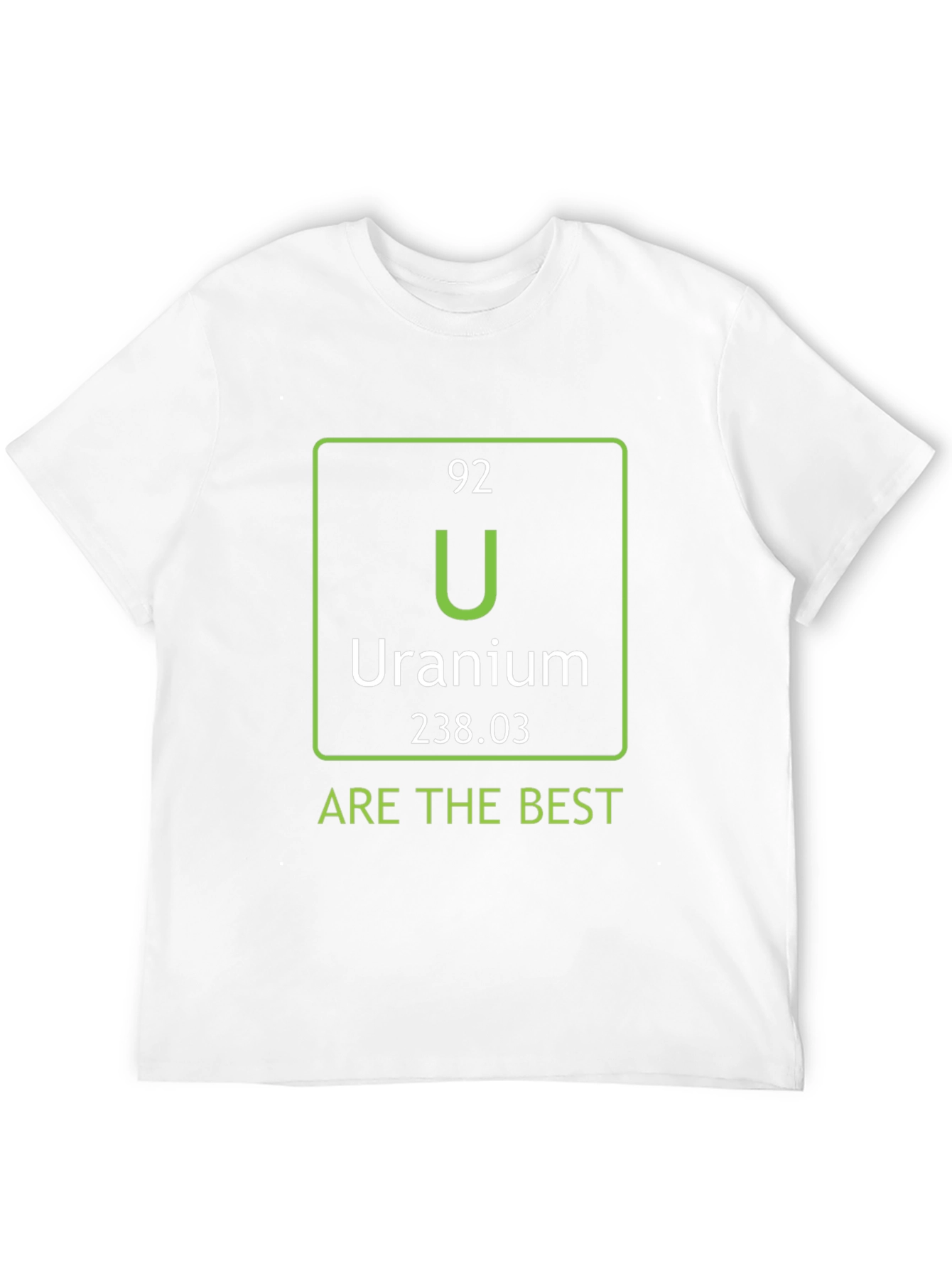 Uranium Periodic Table T-Shirt - Funny Science Tee