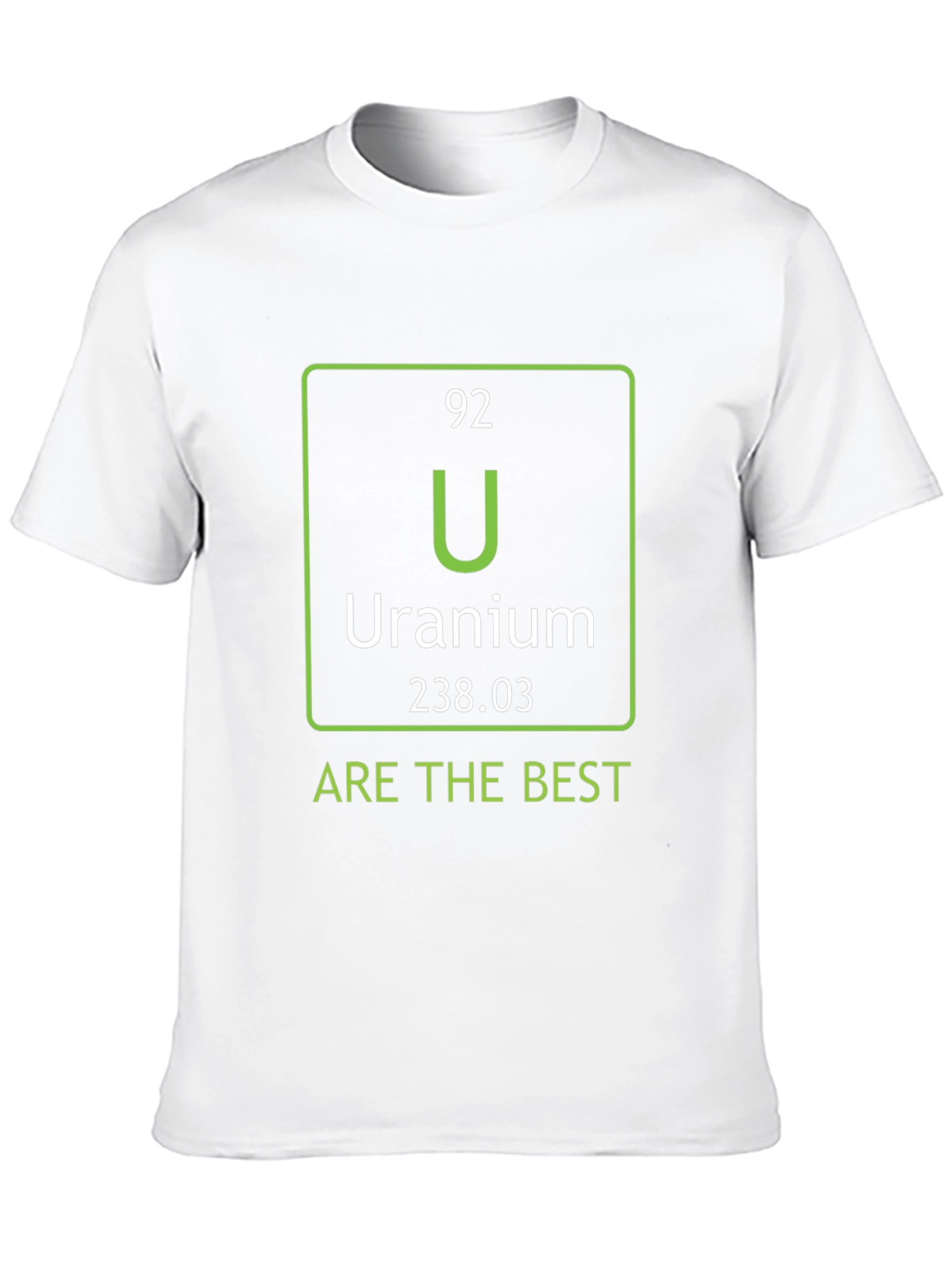 Uranium Periodic Table T-Shirt - Funny Science Tee