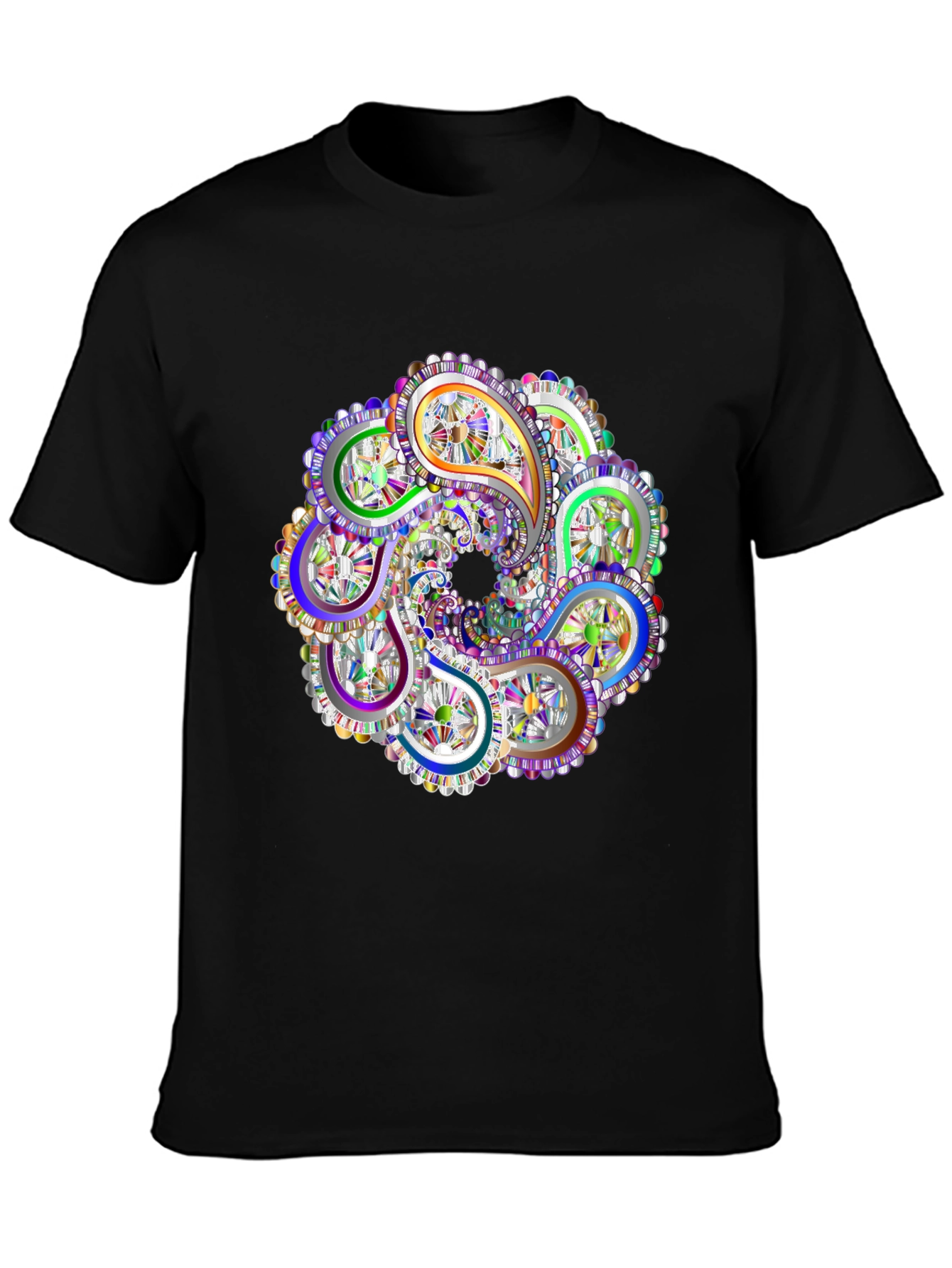 Kaleidoscope Paisley Graphic Tee