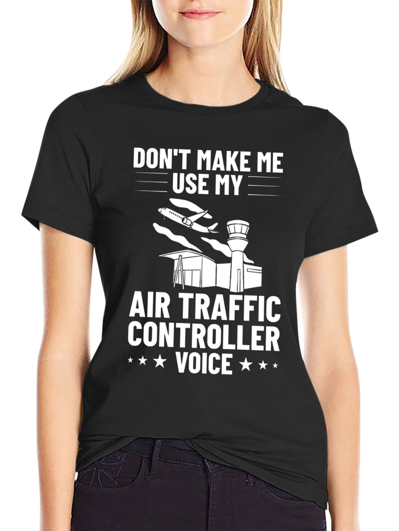 Air Traffic Controller Voice T-Shirt - Funny Aviation Tee