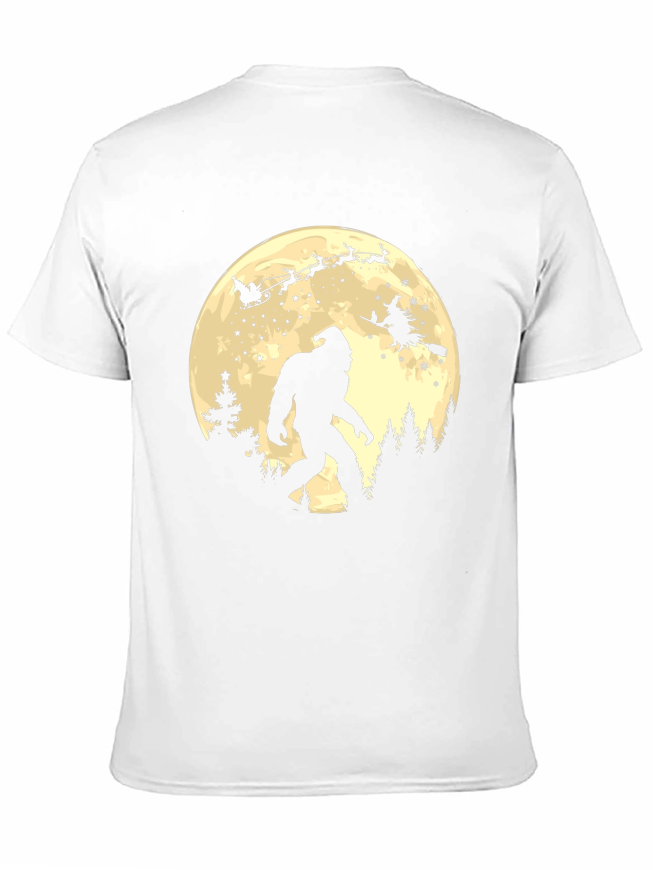 Bigfoot Santa Christmas T-Shirt