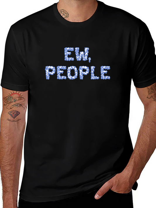 Ew People Graphic Tee - Black T-Shirt