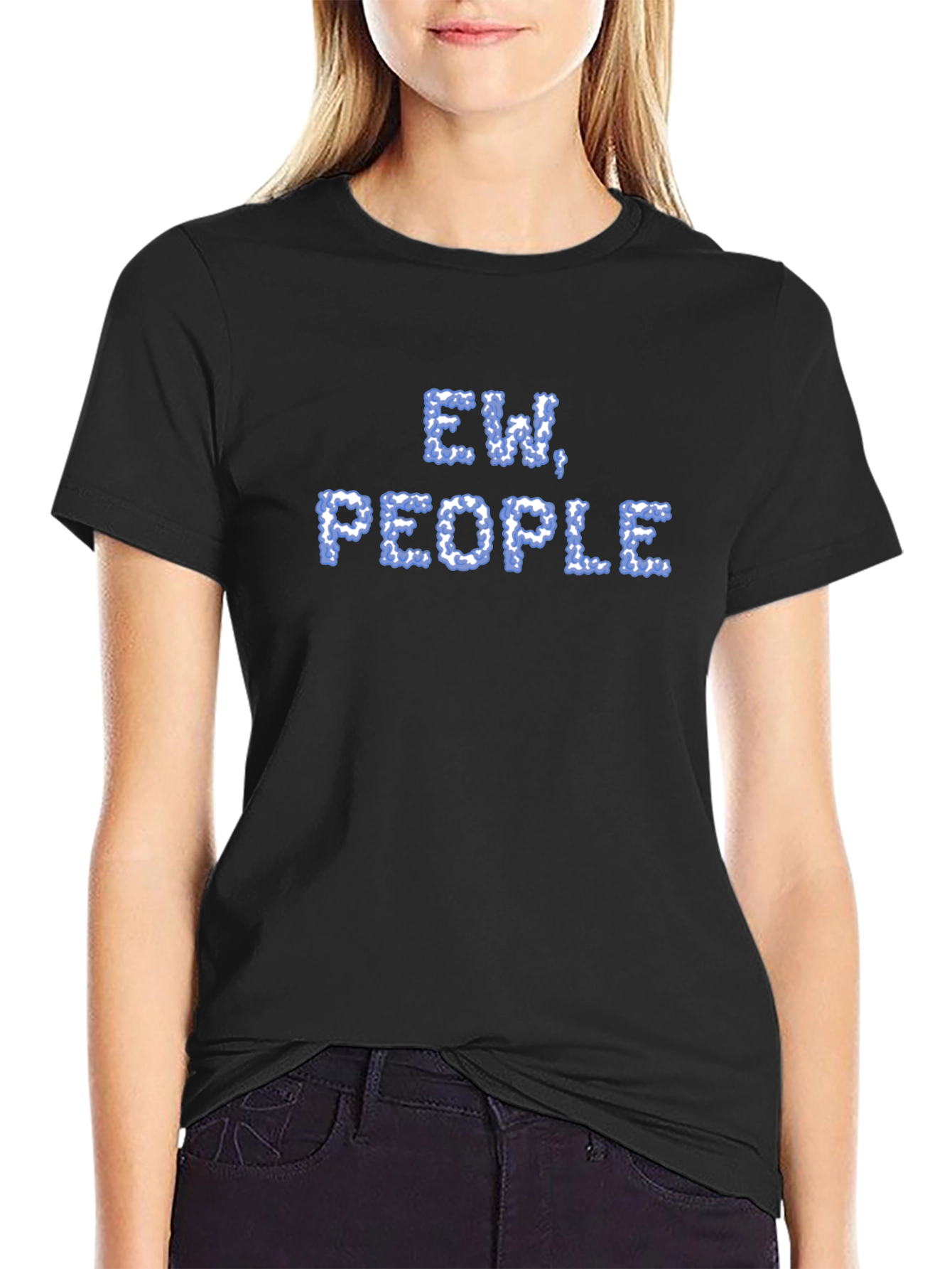 Ew People Graphic Tee - Black T-Shirt