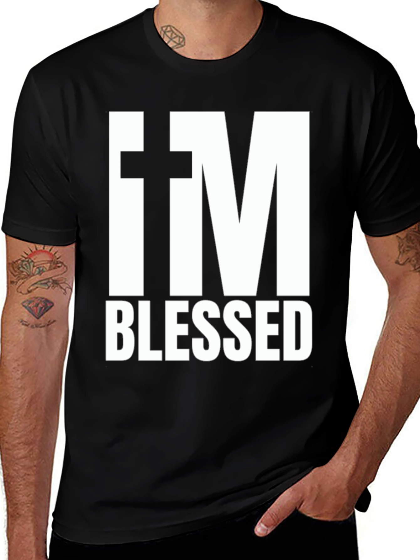 IM Blessed T-Shirt Religious Tee