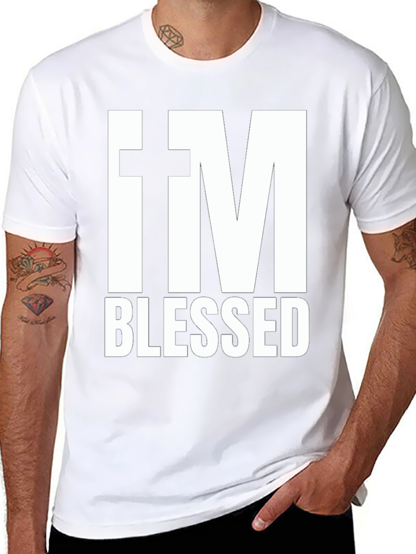 IM Blessed T-Shirt Religious Tee