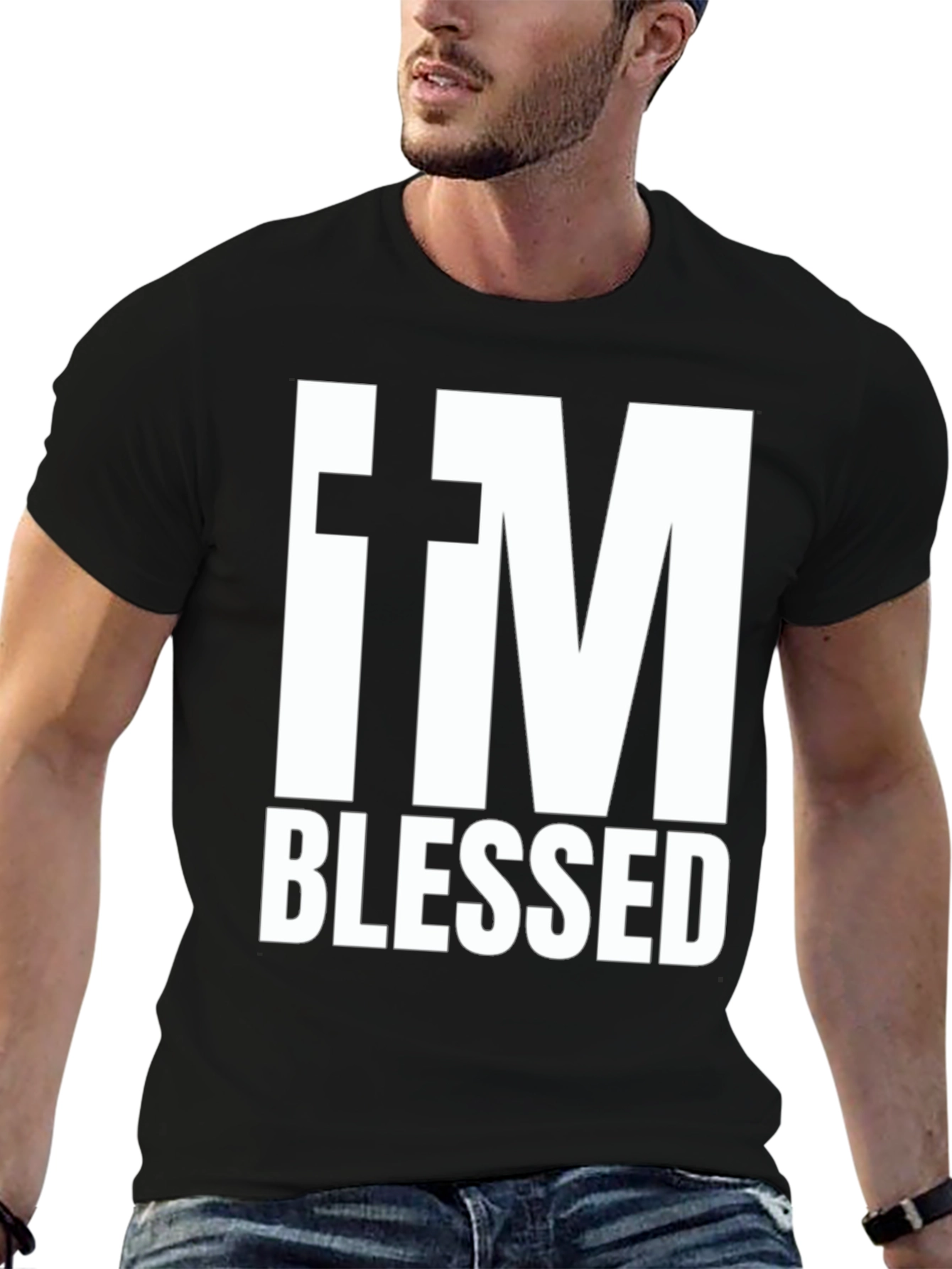 IM Blessed T-Shirt Religious Tee