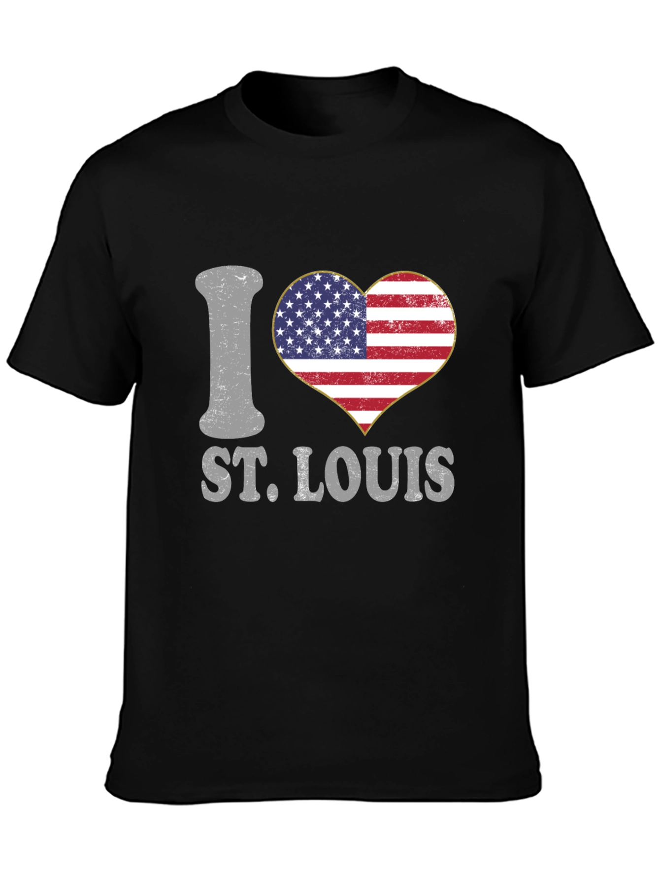 I Love St. Louis USA Heart T-Shirt