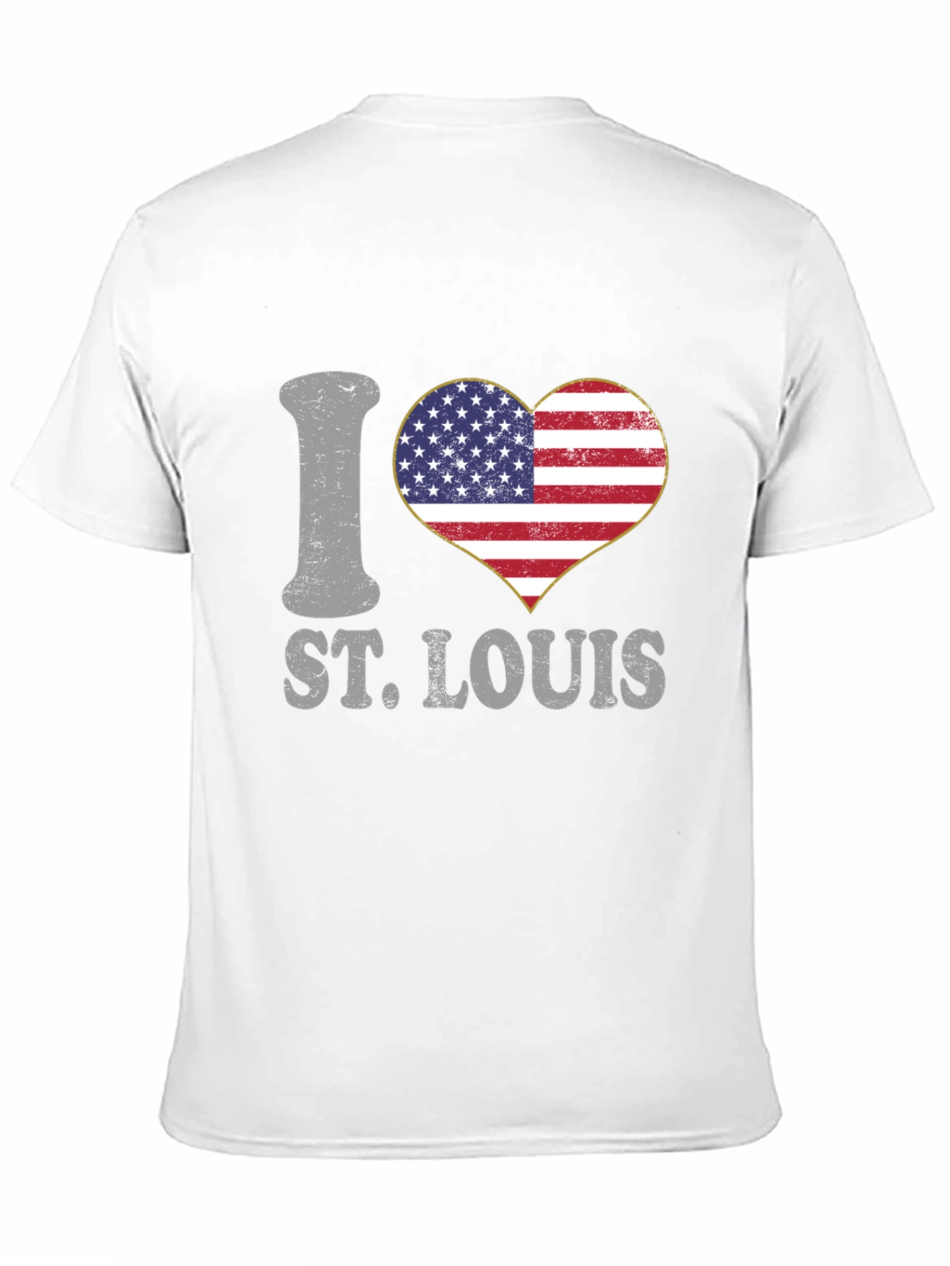 I Love St. Louis USA Heart T-Shirt