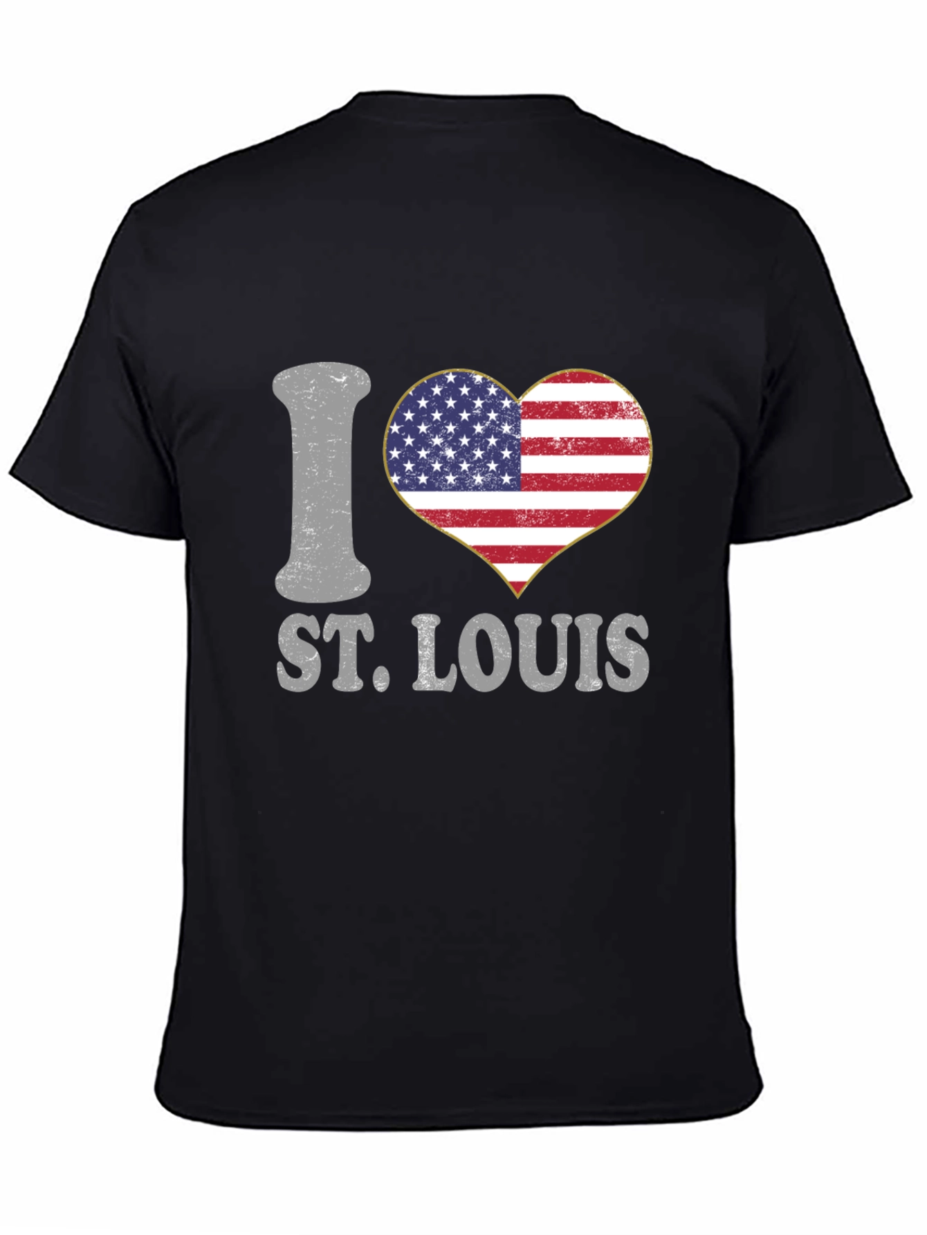 I Love St. Louis USA Heart T-Shirt