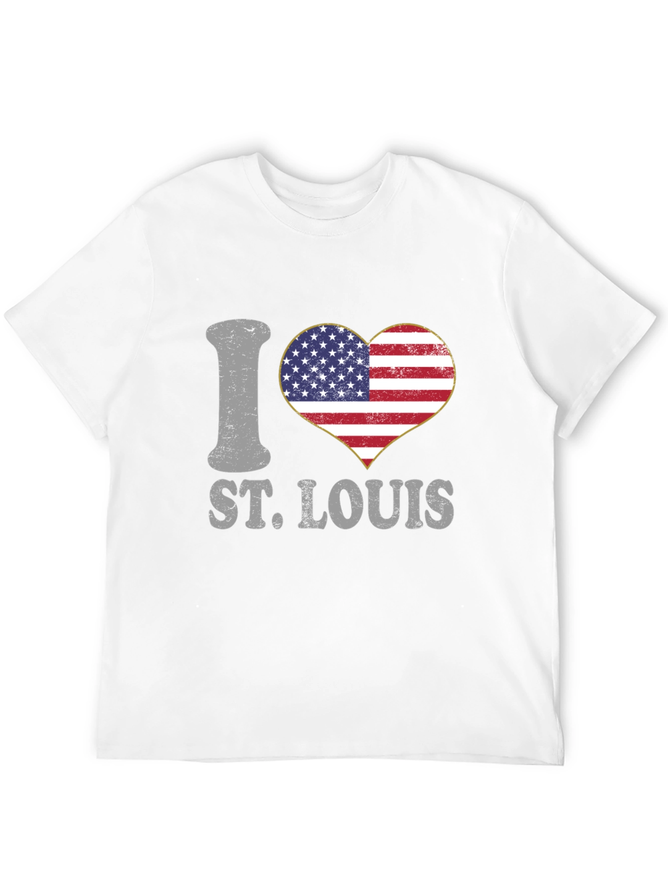 I Love St. Louis USA Heart T-Shirt