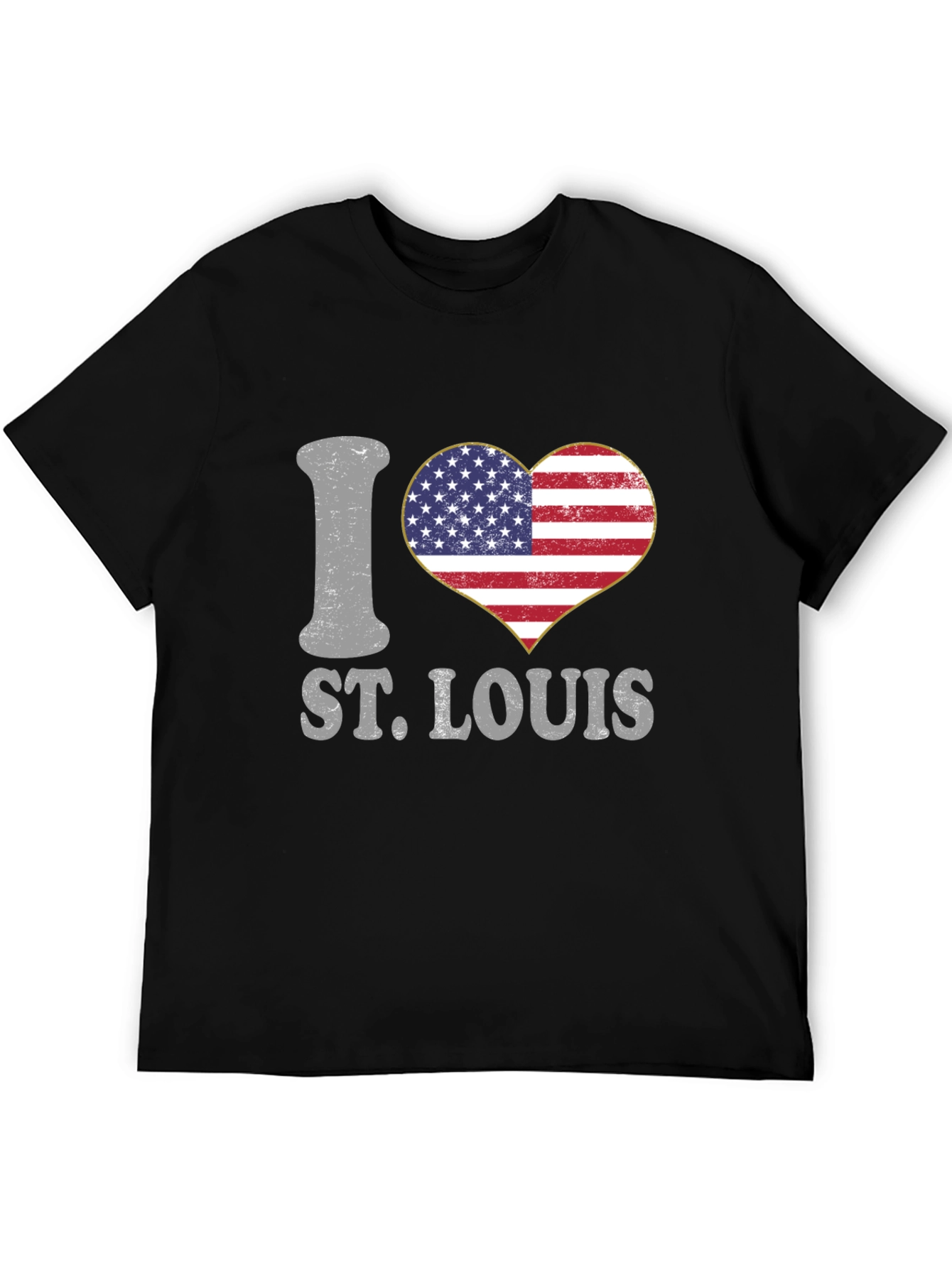 I Love St. Louis USA Heart T-Shirt