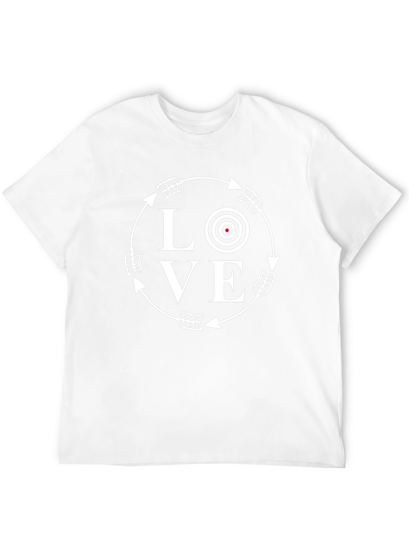 Love Target T-Shirt - Archer Arrow Design
