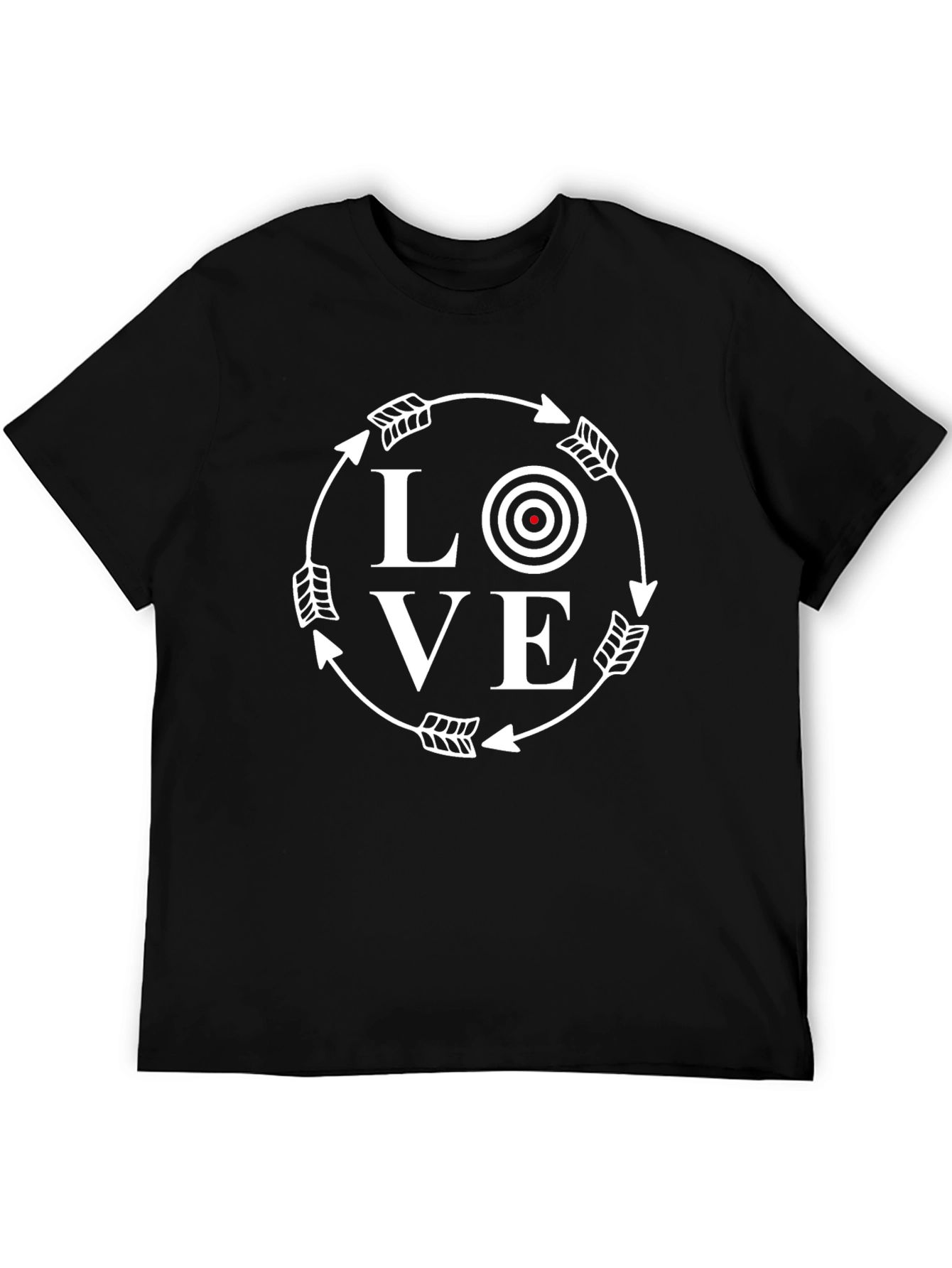 Love Target T-Shirt - Archer Arrow Design
